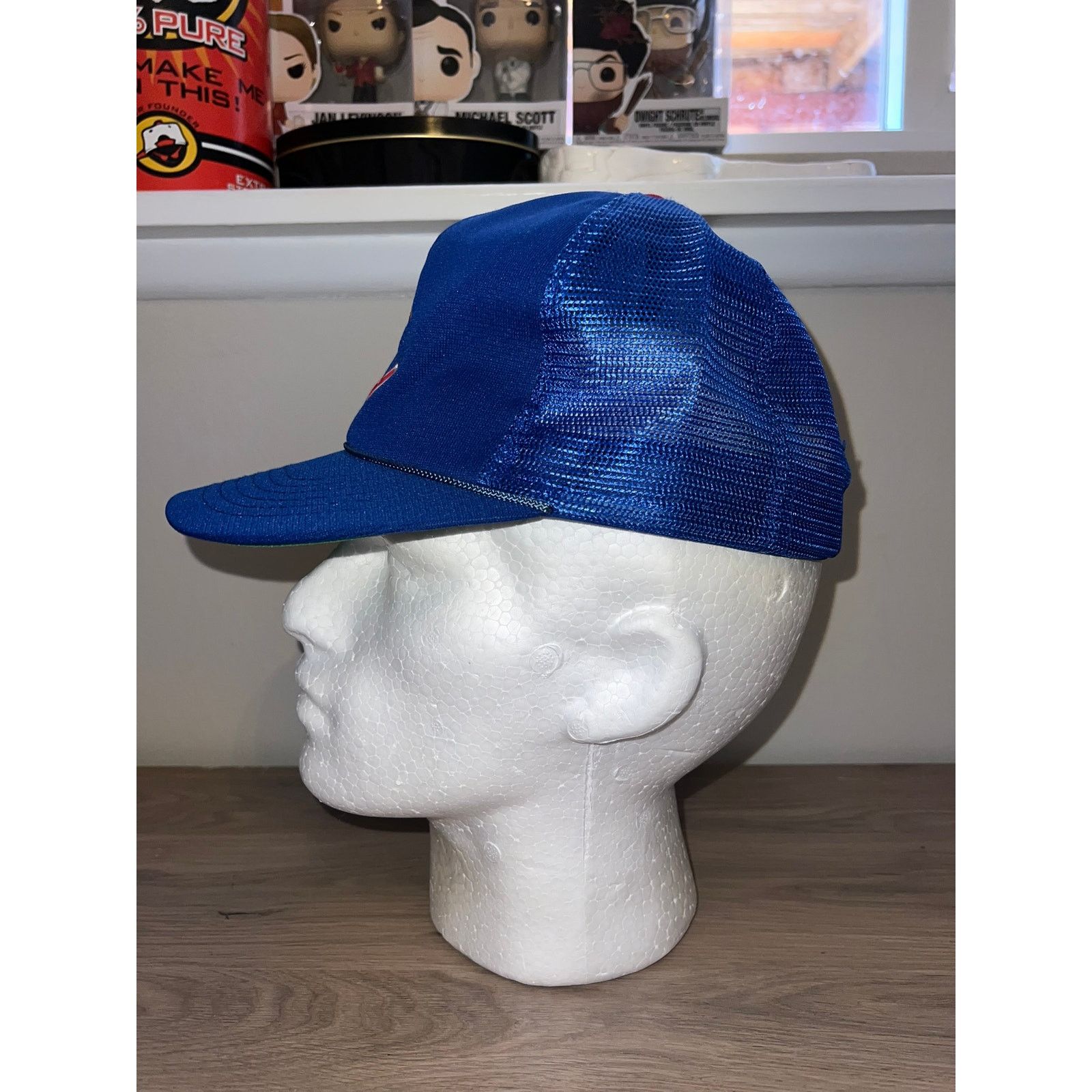 MLB MLB Chicago Cubs Hat Par Cap Baseball Blue Green Brim OS Size ONE SIZE - 3 Thumbnail