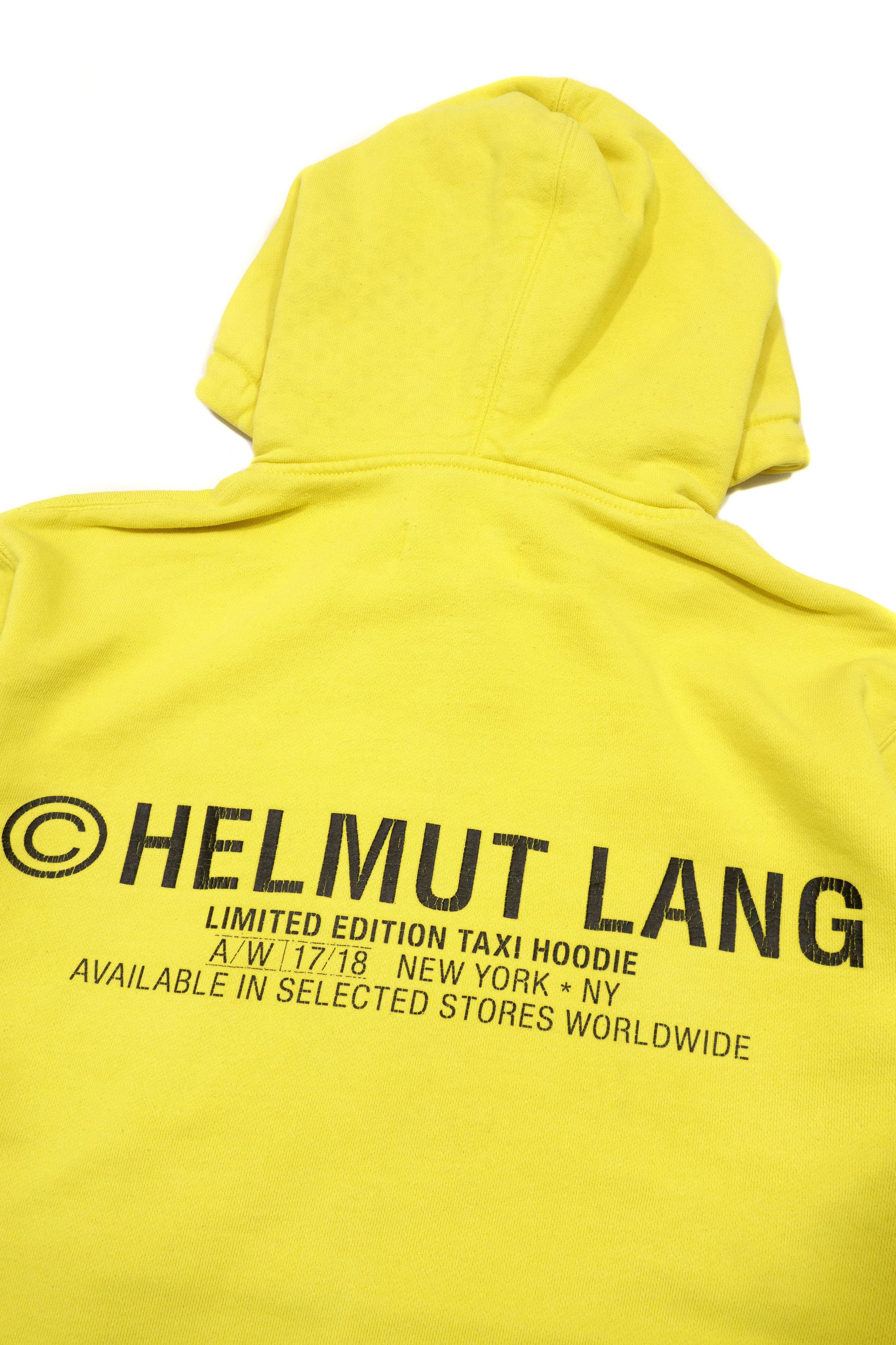 Helmut Lang Logo Taxi Hoodie Limited Edition AW 17/18 Size US XS / EU 42 / 0 - 4 Thumbnail