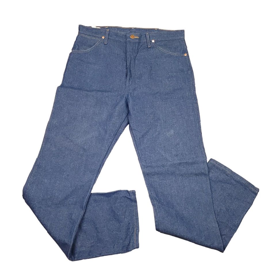 Wrangler VINTAGE Wrangler Western Cowboy Cut Jeans Mens Size 36x36 Y2K 13MWZ Bootcut 2006 Blue Denim Cotton 36 Mens Cowboy Western Jeans Size US 36 / EU 52 - 2 Thumbnail