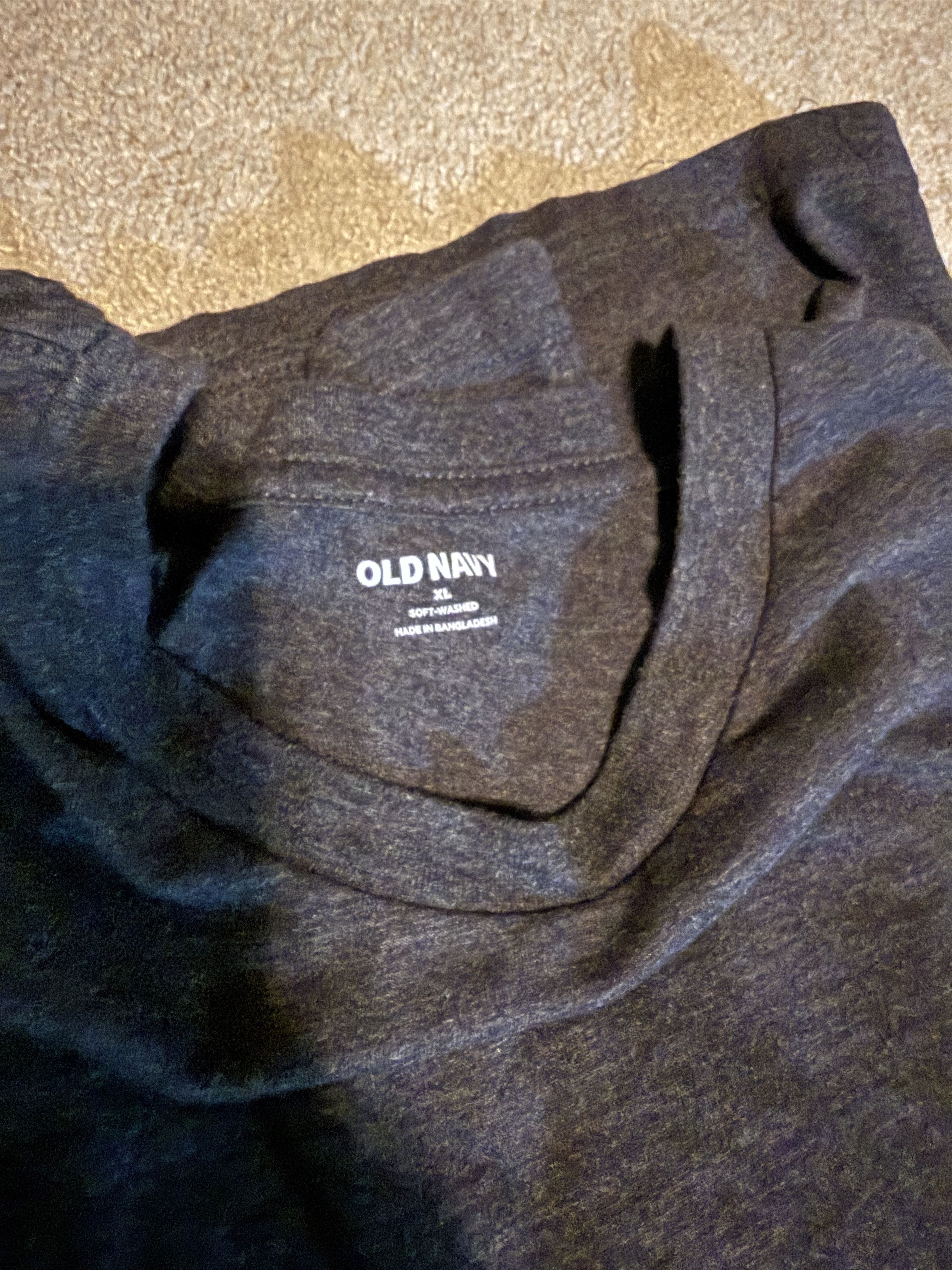 Old Navy Baggy Blank Black Tee Breathable Old Navy Size US XL / EU 56 / 4 - 7 Thumbnail