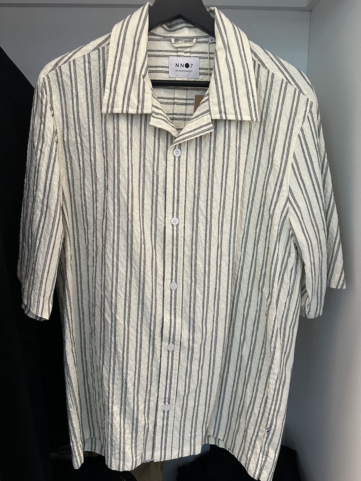 NN07 NN07 Ole Striped Short Sleeve Shirt Size US M / EU 48-50 / 2 - 1 Thumbnail