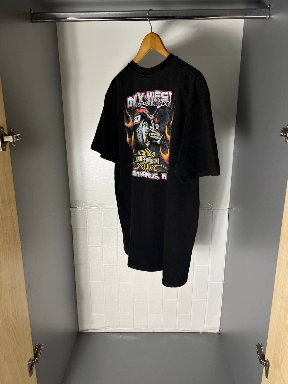 Harley Davidson VINTAGE HARLEY DAVIDSON MOTORCYCLE RETRO NASCAR Y2K 90s USA Size US XL / EU 56 / 4 - 12 Thumbnail