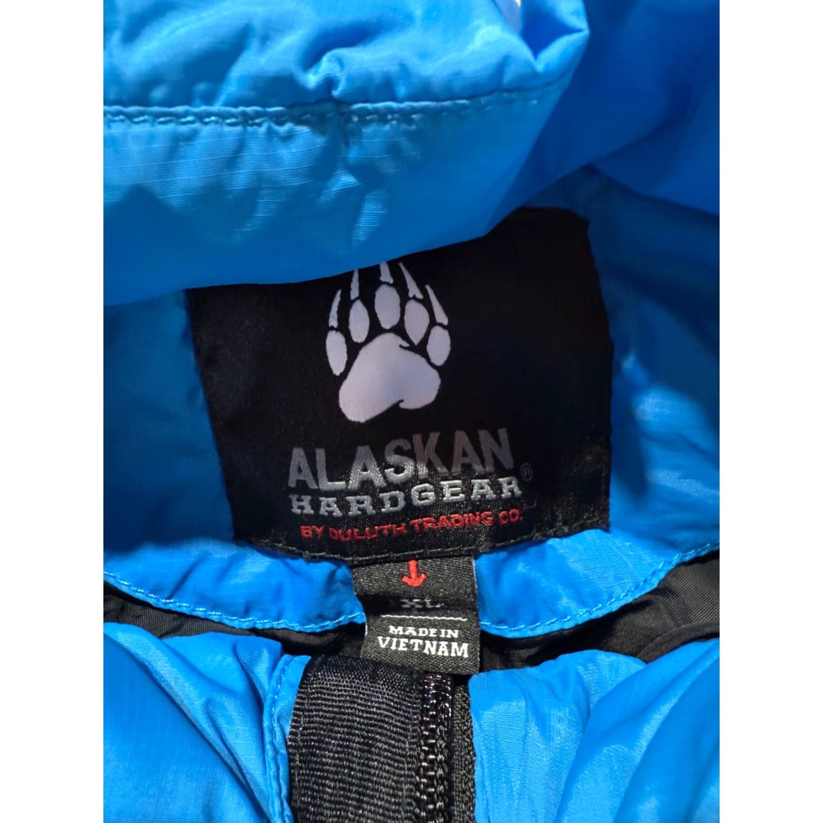 Vintage Duluth Mens Jacket XL Blue Puffer Full Zip Winter Coat Style Outside Size US XL / EU 56 / 4 - 4 Thumbnail