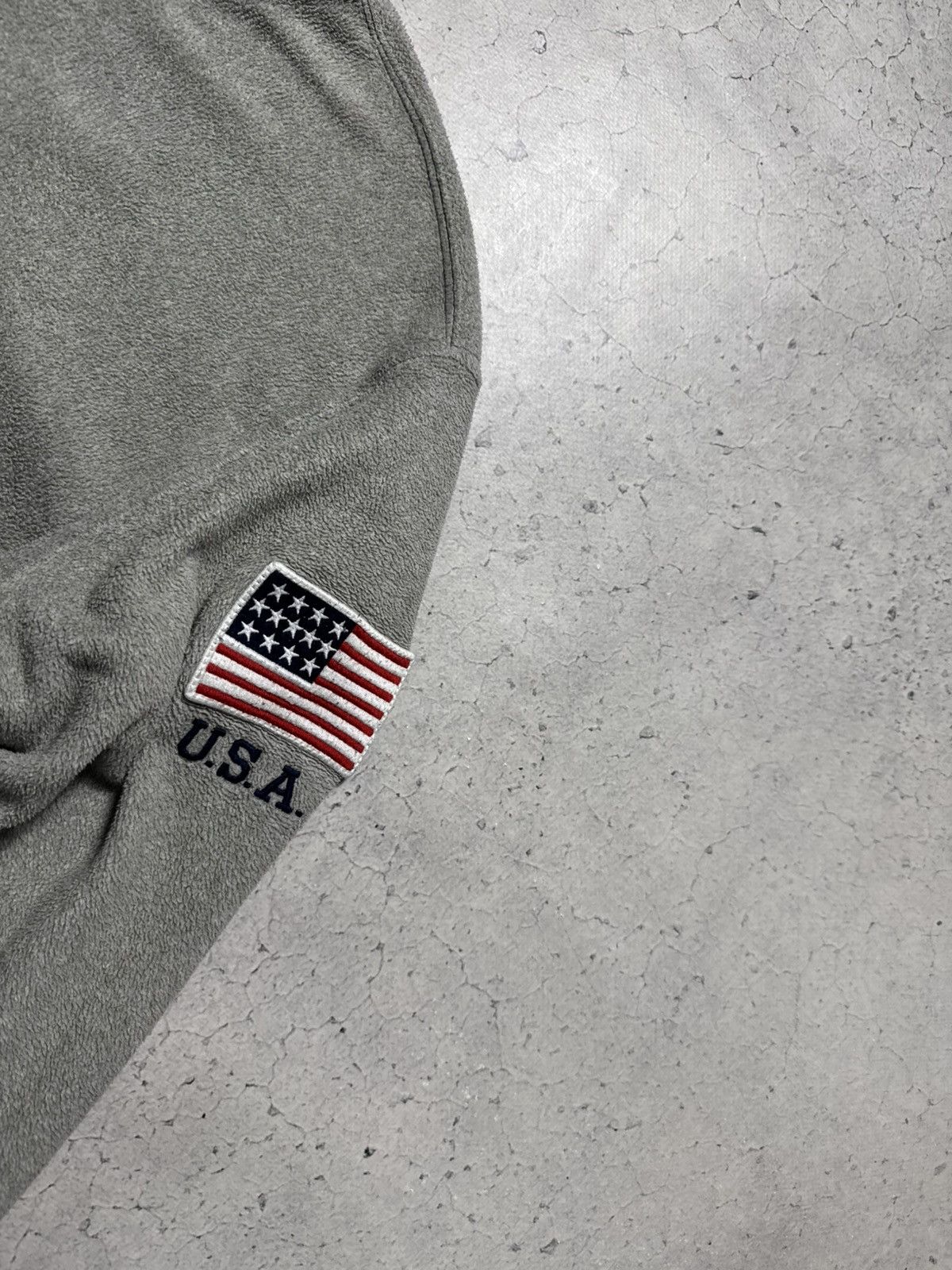 Polo Ralph Lauren Polo Ralph Lauren USA Fleece Sweatshirt 1/4 Zip Big Logo Size US L / EU 52-54 / 3 - 6 Thumbnail