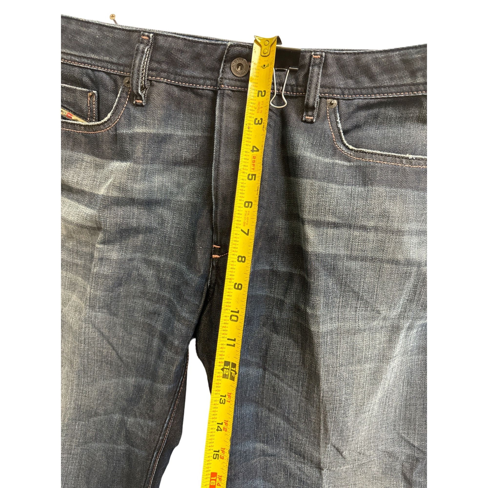 Diesel Diesel Kurren Men’s Blue Pants/Jeans/Straight Leg Size36x32 Size US 36 / EU 52 - 4 Thumbnail