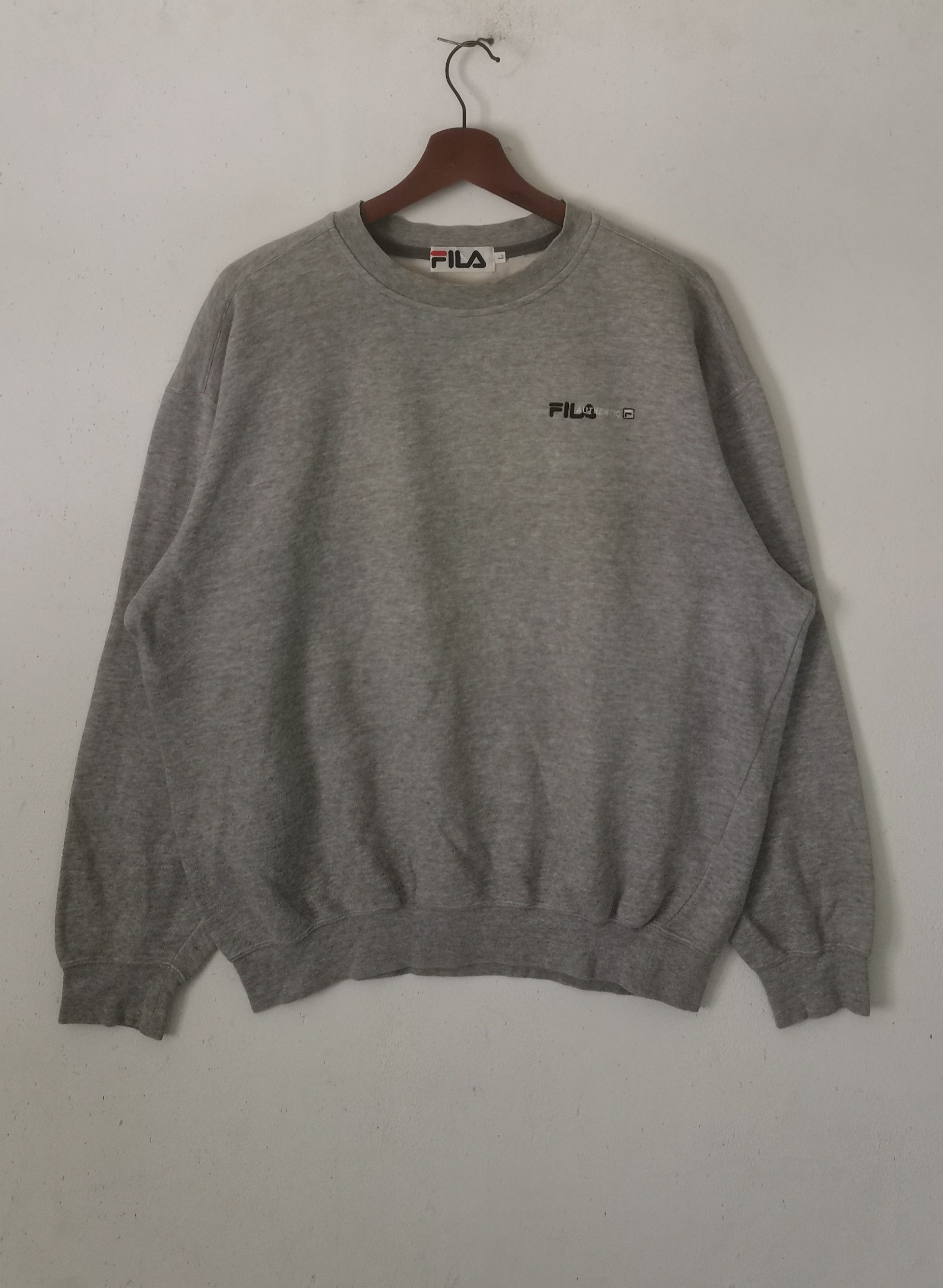 Fila Rare FILA sweatshirt grey colour Size US L / EU 52-54 / 3 - 1 Thumbnail