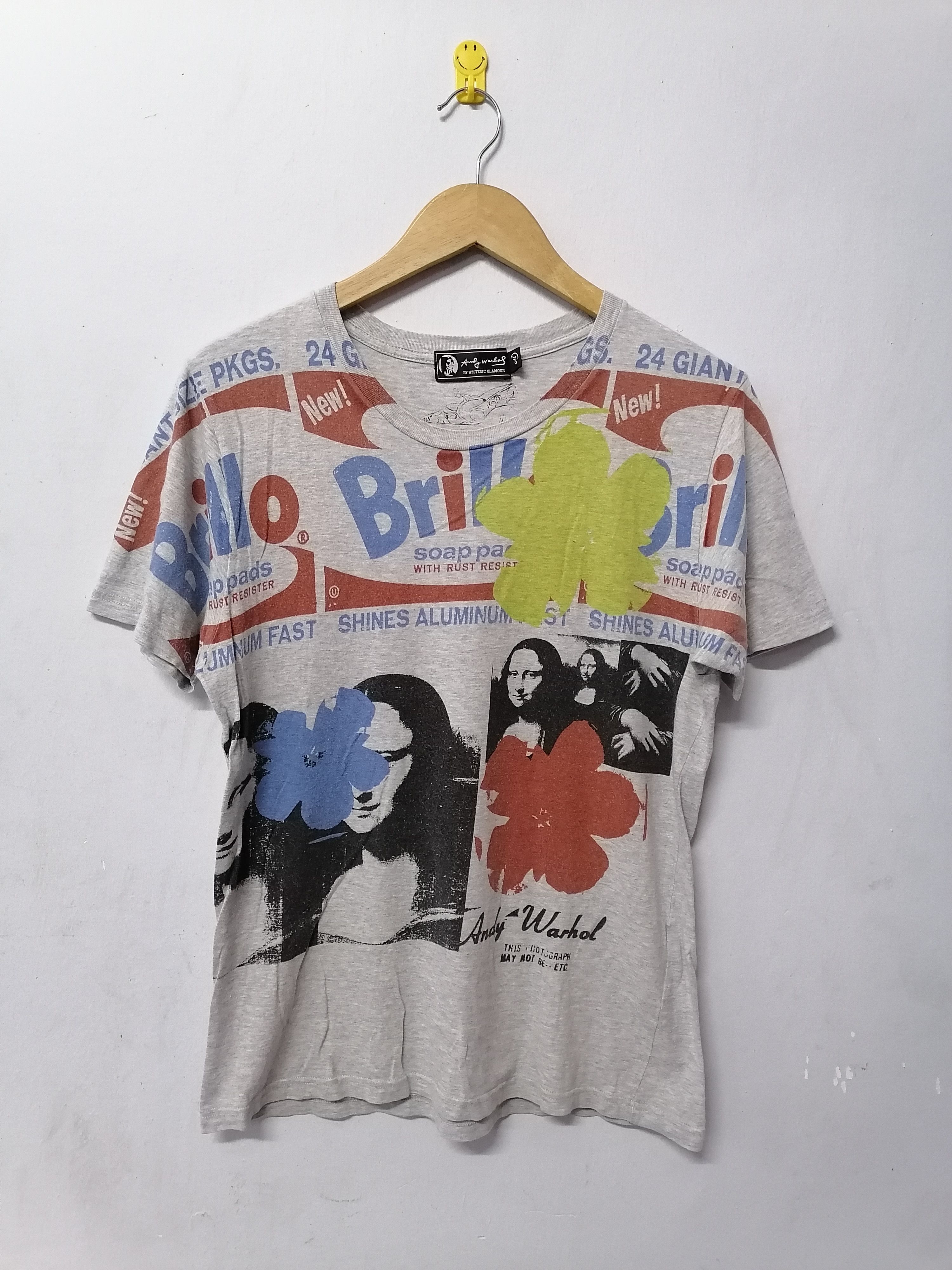 Andy Warhol × Hysteric Glamour Hysteric Glamour x Andy Warhol Monalisa Pop Art Tee Size US S / EU 44-46 / 1 - 1 Thumbnail
