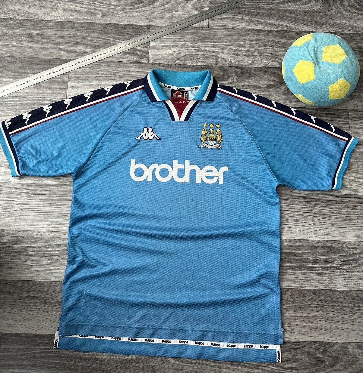 Kappa Kappa Manchester City Vintage Gara Jersey 1997/1999 hype XL Size US XL / EU 56 / 4 - 1 Thumbnail