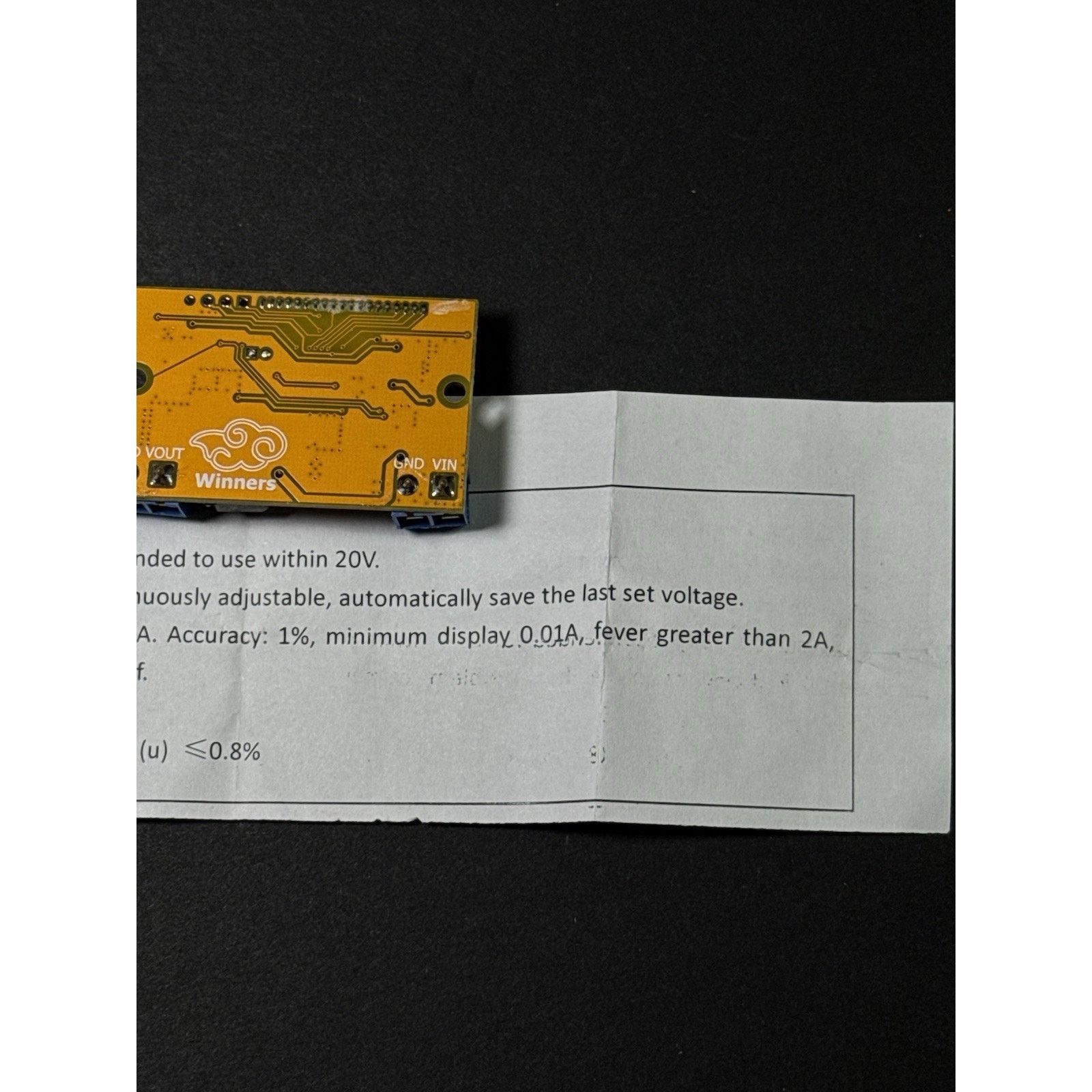 & Other Stories DC-DC Adjustable 3A Step-down Power Supply Module Voltage Size ONE SIZE - 4 Thumbnail