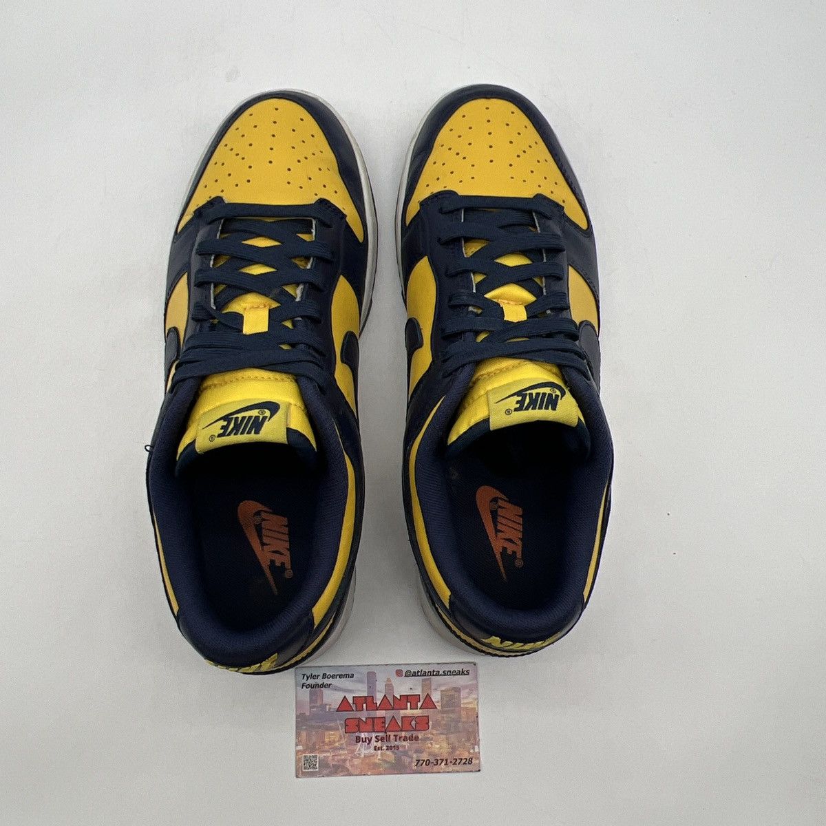 Nike Nike dunk low Michigan Size US 9 / EU 42 - 6 Thumbnail