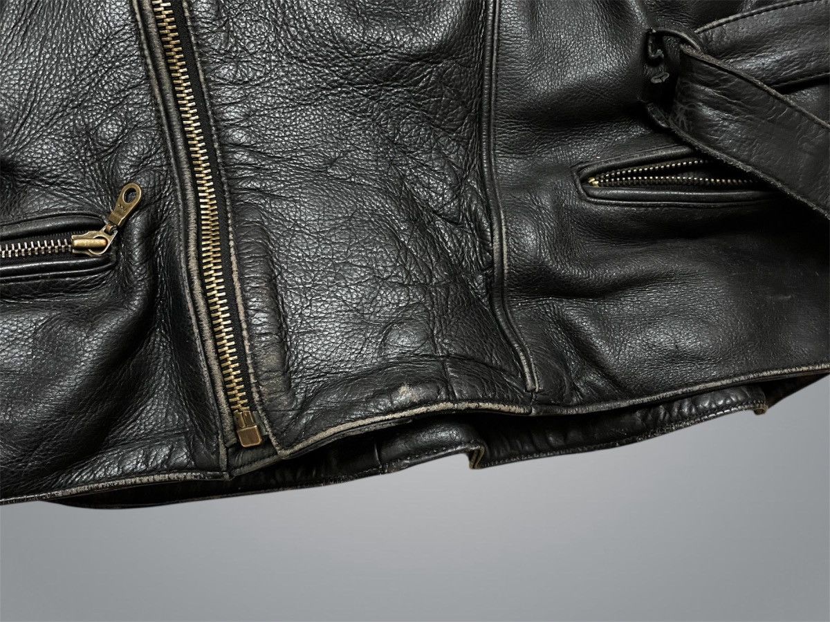 Other Harro Biker Collection 2000 Vintage Leather Jacket (XXL) Size US XXL / EU 58 / 5 - 9 Thumbnail