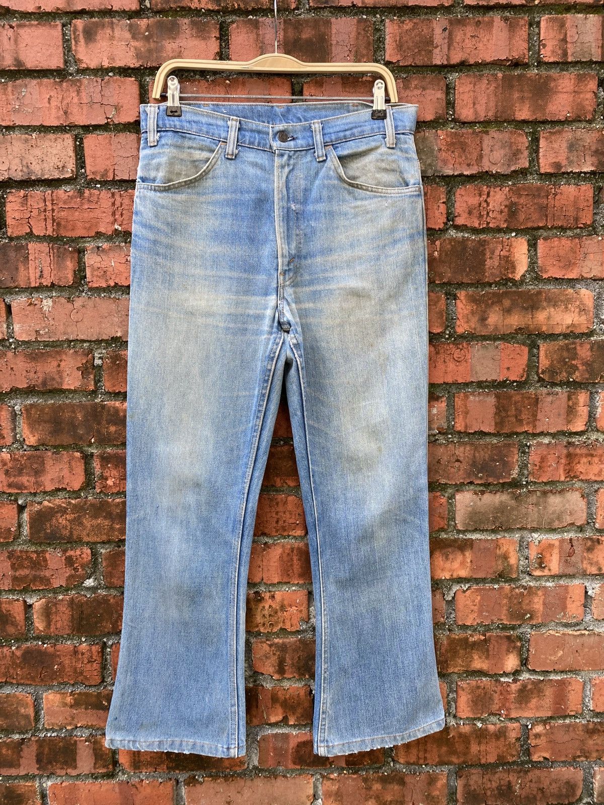 Levi's Vintage Clothing W33x28 Vintage levi's 646 orange tab flare made in USA Size US 33 - 1 Thumbnail