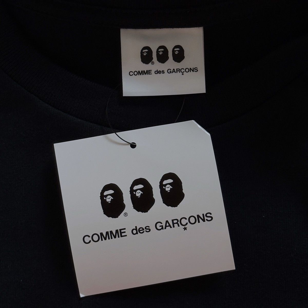 Bape Bape x CDG Osaka Tee Black 2020 Size US S / EU 44-46 / 1 - 6 Thumbnail