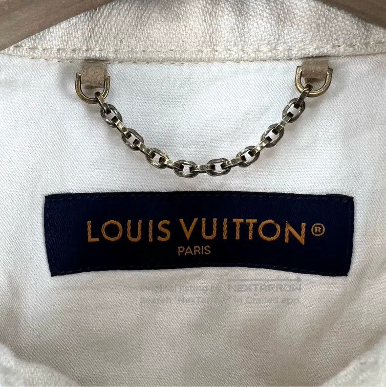 Louis Vuitton Louis Vuitton Embroidered logo checkerboard short sleeve s Size US S / EU 44-46 / 1 - 3 Thumbnail
