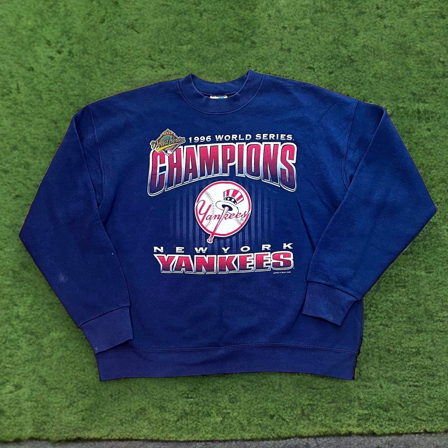 New York Yankees 1996 World Series Crewneck – Vintage Strains