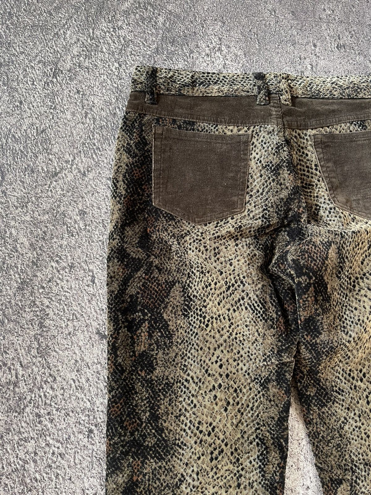 Japanese Brand Y2k interflow snakeskin “tornado mart style” jeans Size US 30 / EU 46 - 8 Thumbnail