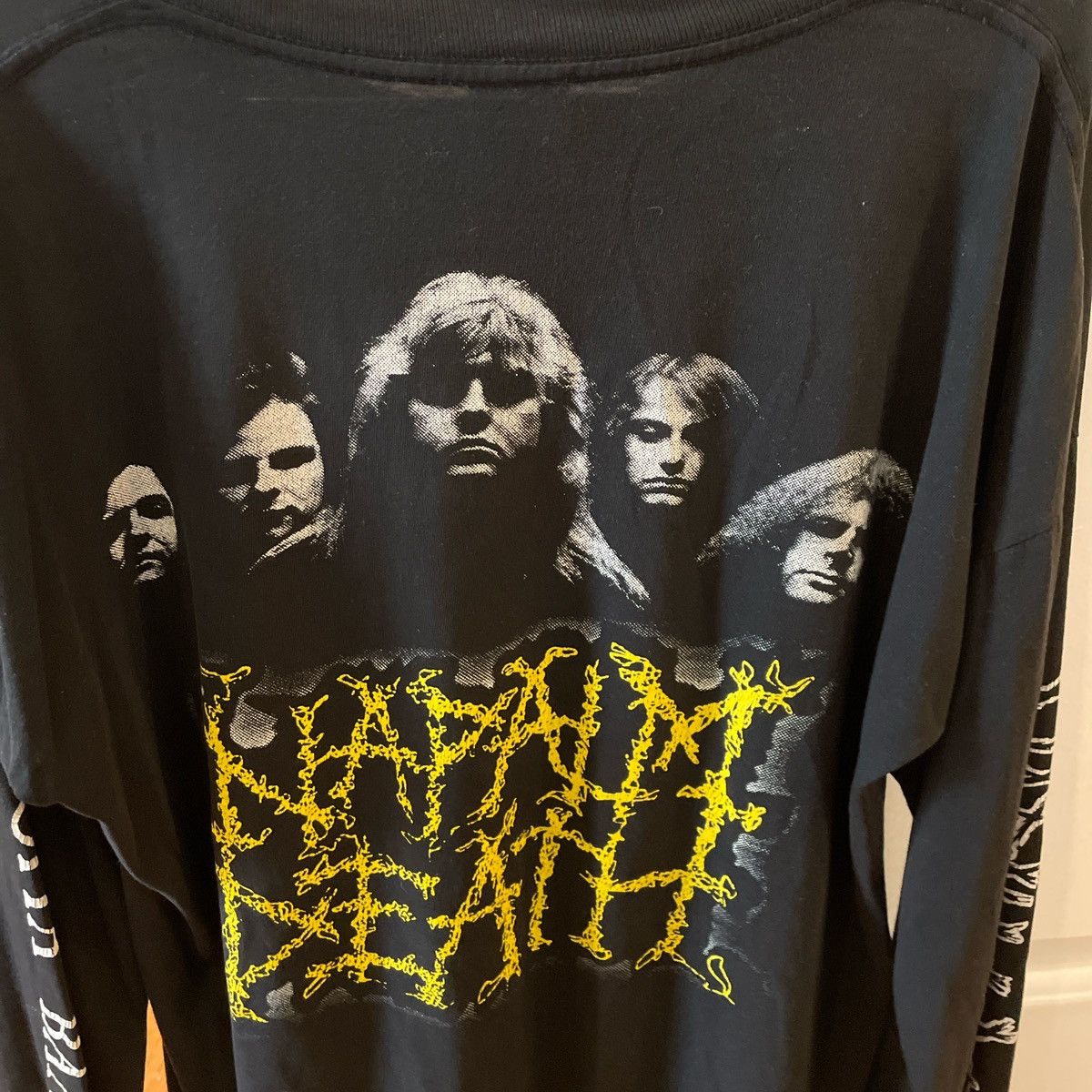 Vintage Rare 1991 Napalm Death Utopia Banished L/S Size US XL / EU 56 / 4 - 3 Thumbnail