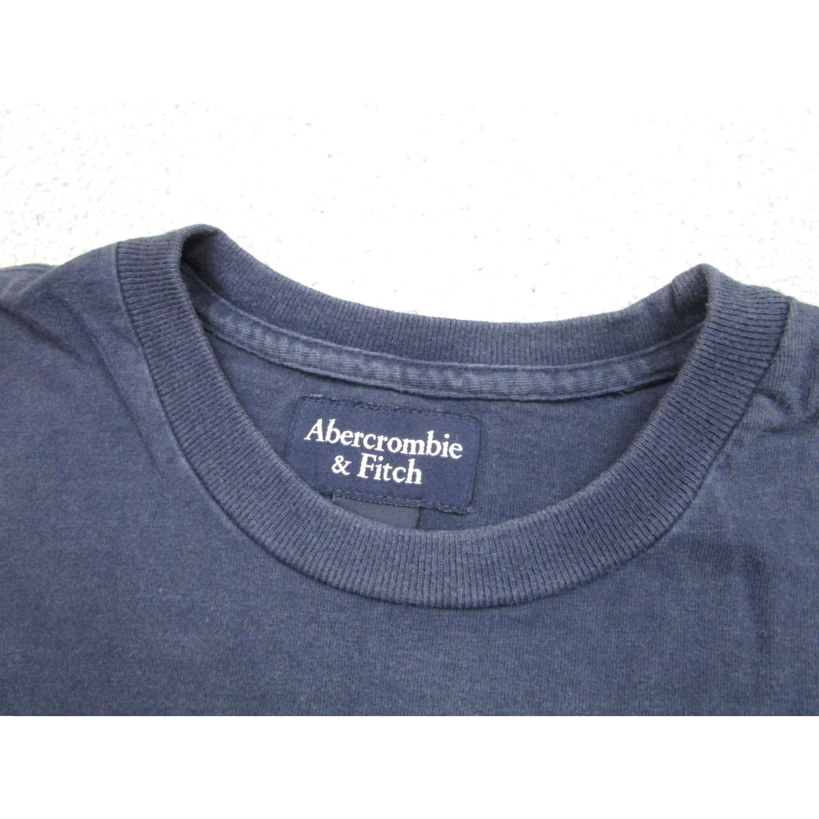 Abercrombie & Fitch Abercrombie & Fitch Shirt Mens XL Blue Yellow Stripe T-Shirt Crew Neck Short Sleeve Vintage No Size US XL / EU 56 / 4 - 5 Thumbnail