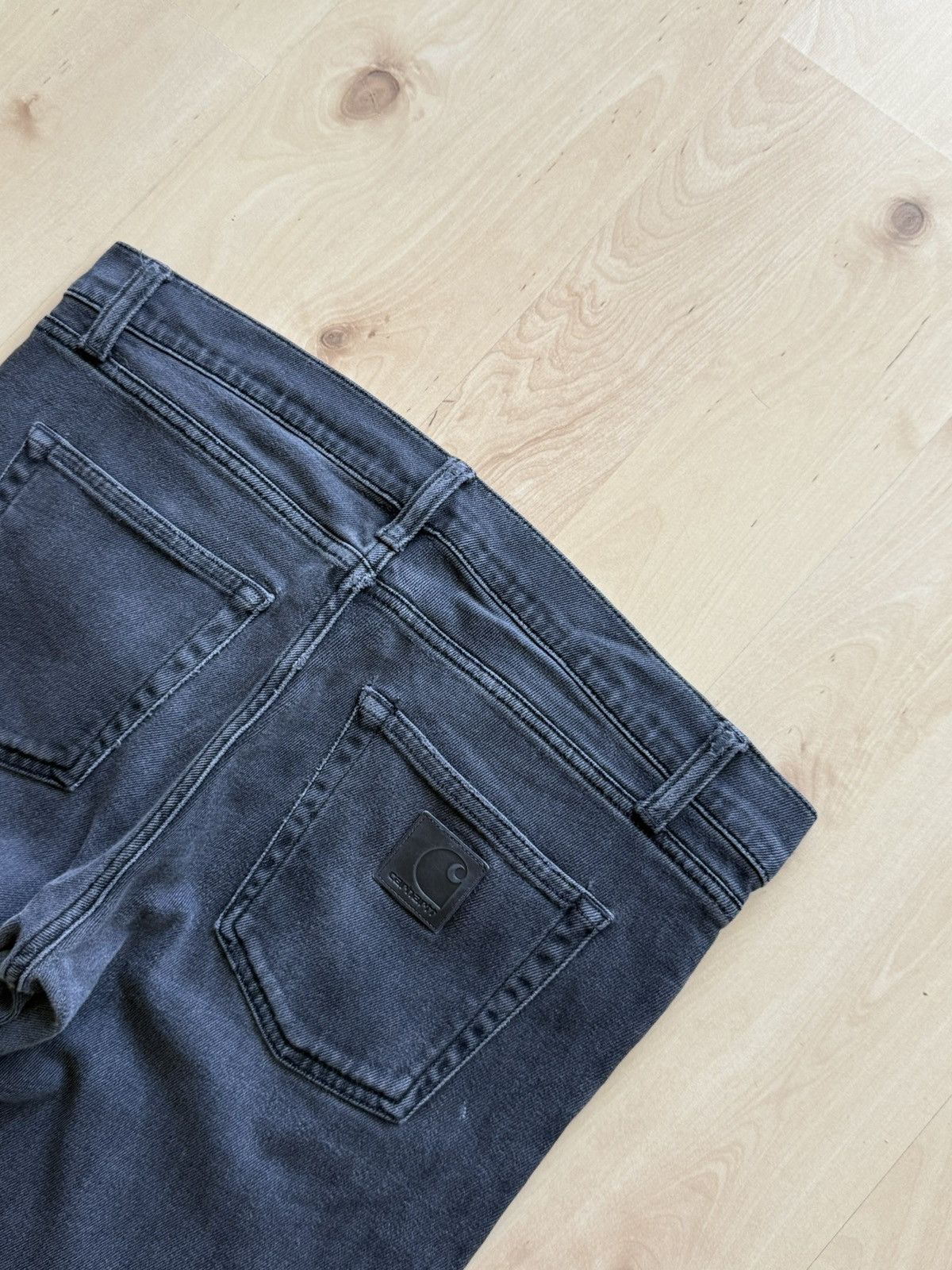 Carhartt Wip Carhartt WIP Rebel Pant Jeans black logo 32x32 Size US 32 / EU 48 - 7 Thumbnail