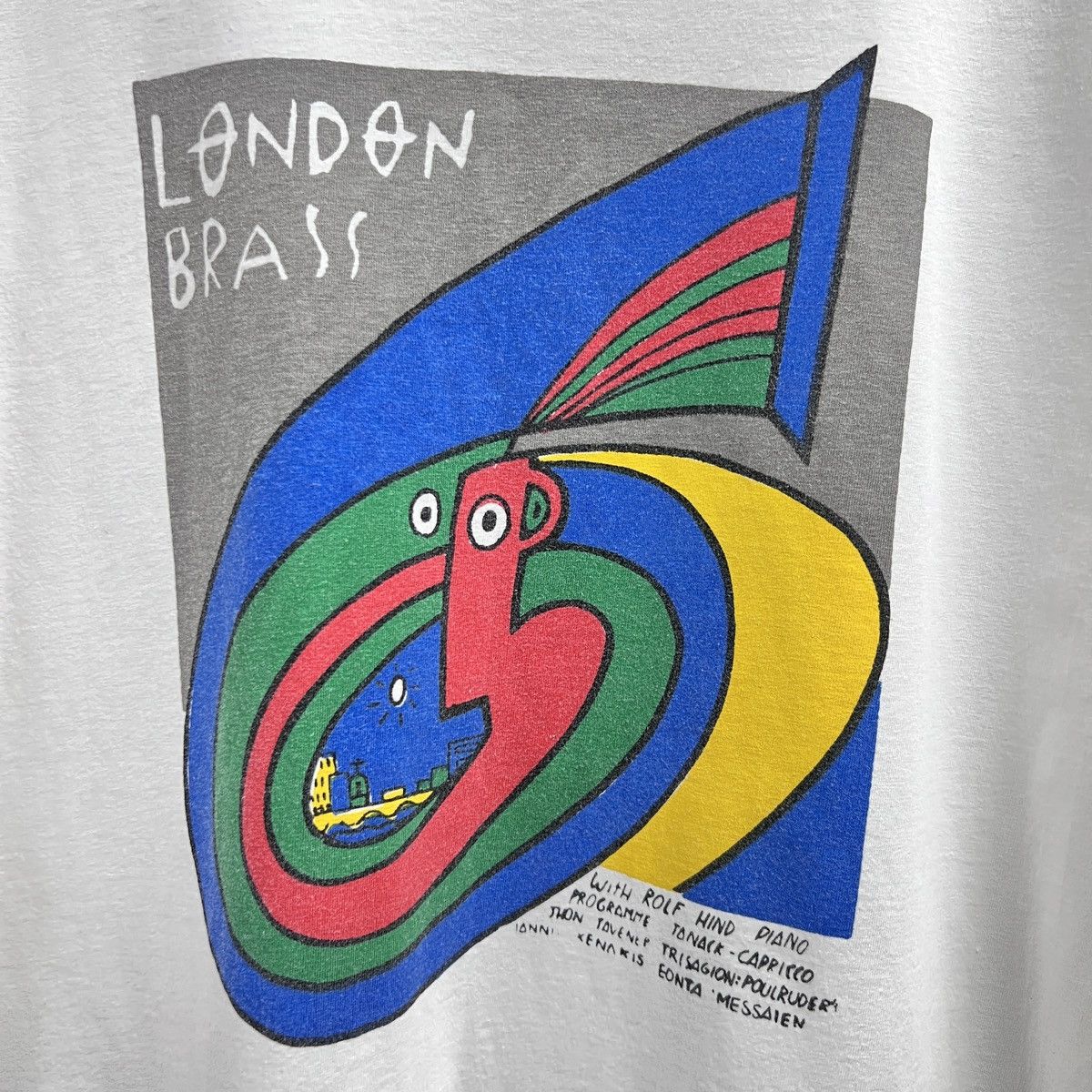 Vintage VTG 90s LONDON BRASS SINGLE STITCH Size US L / EU 52-54 / 3 - 3 Thumbnail