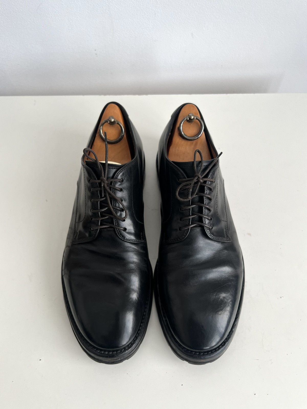 Officine Creative 🔥Officine Creative Aspen 001 Leather Derby Boots Black Size US 10.5 / EU 43-44 - 6 Thumbnail