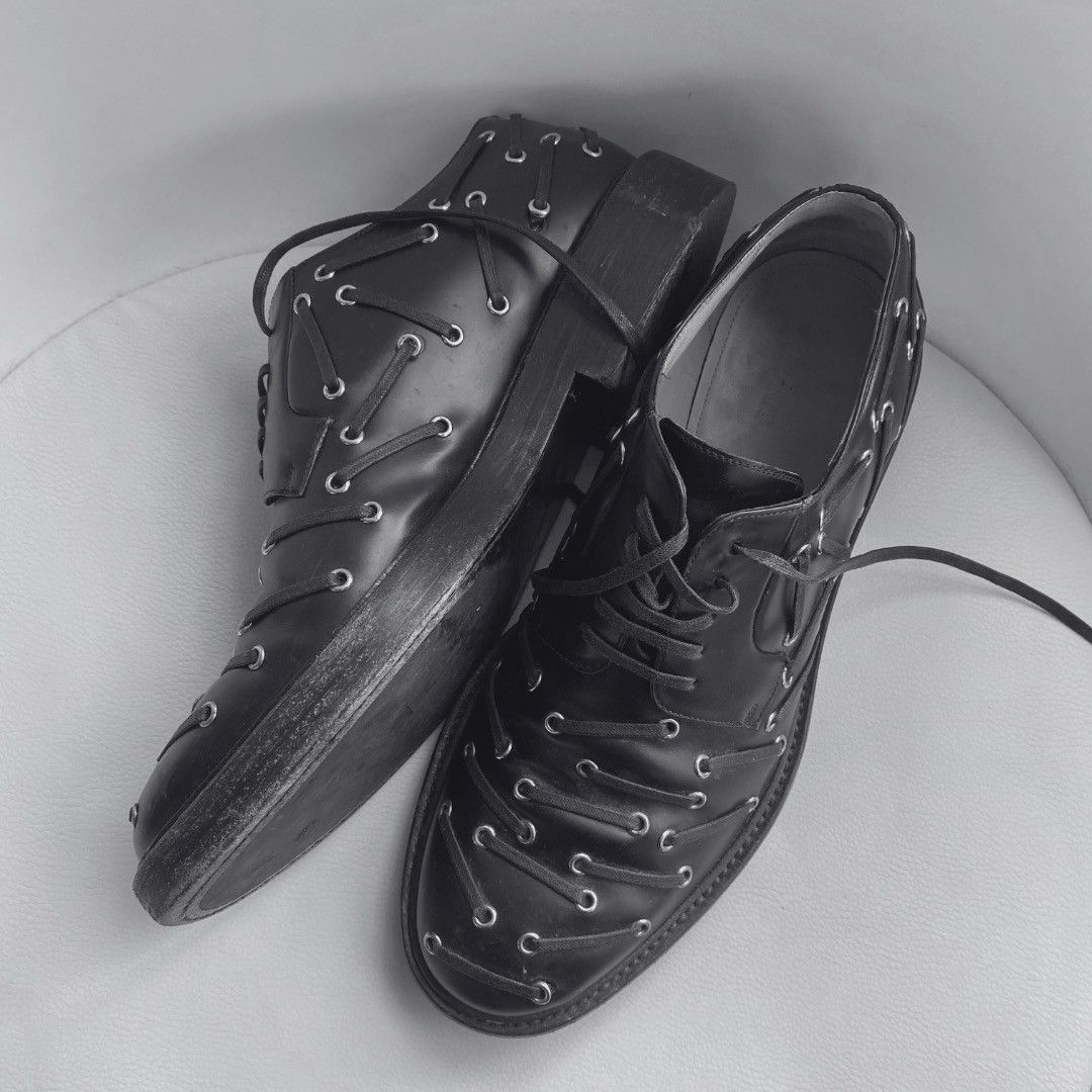 Dior S/S2015 Dior Homme Embellished Derbies Size US 8 / EU 41 - 2 Thumbnail
