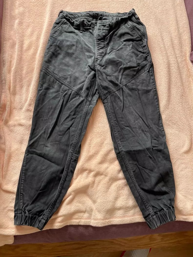 Freewheelers Freewheelers Black Tapered Pants Size 32 - dmc Size US 32 / EU 48 - 1 Thumbnail