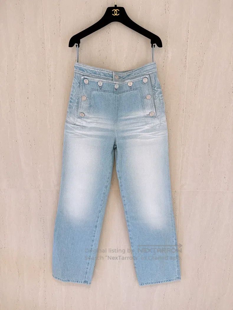 Chanel Chanel 24M Beach Series Polished White Jeans Size 24" / US 00 / IT 34 - 1 Thumbnail