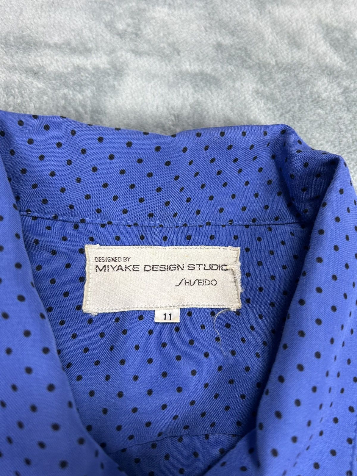 Issey Miyake Vintage 80’s Issey Miyake Blouse Shiseido Polkadot Size L / US 10 / IT 46 - 4 Thumbnail