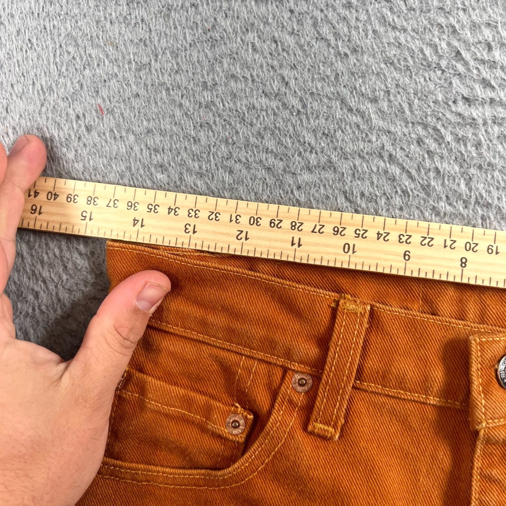 Levi's VINTAGE Levi's Women’s Tapered Mom Jeans Sz 9 High Rise Dark Denim 80s Retro Classic Size 30" / US 8 / IT 44 - 7 Thumbnail