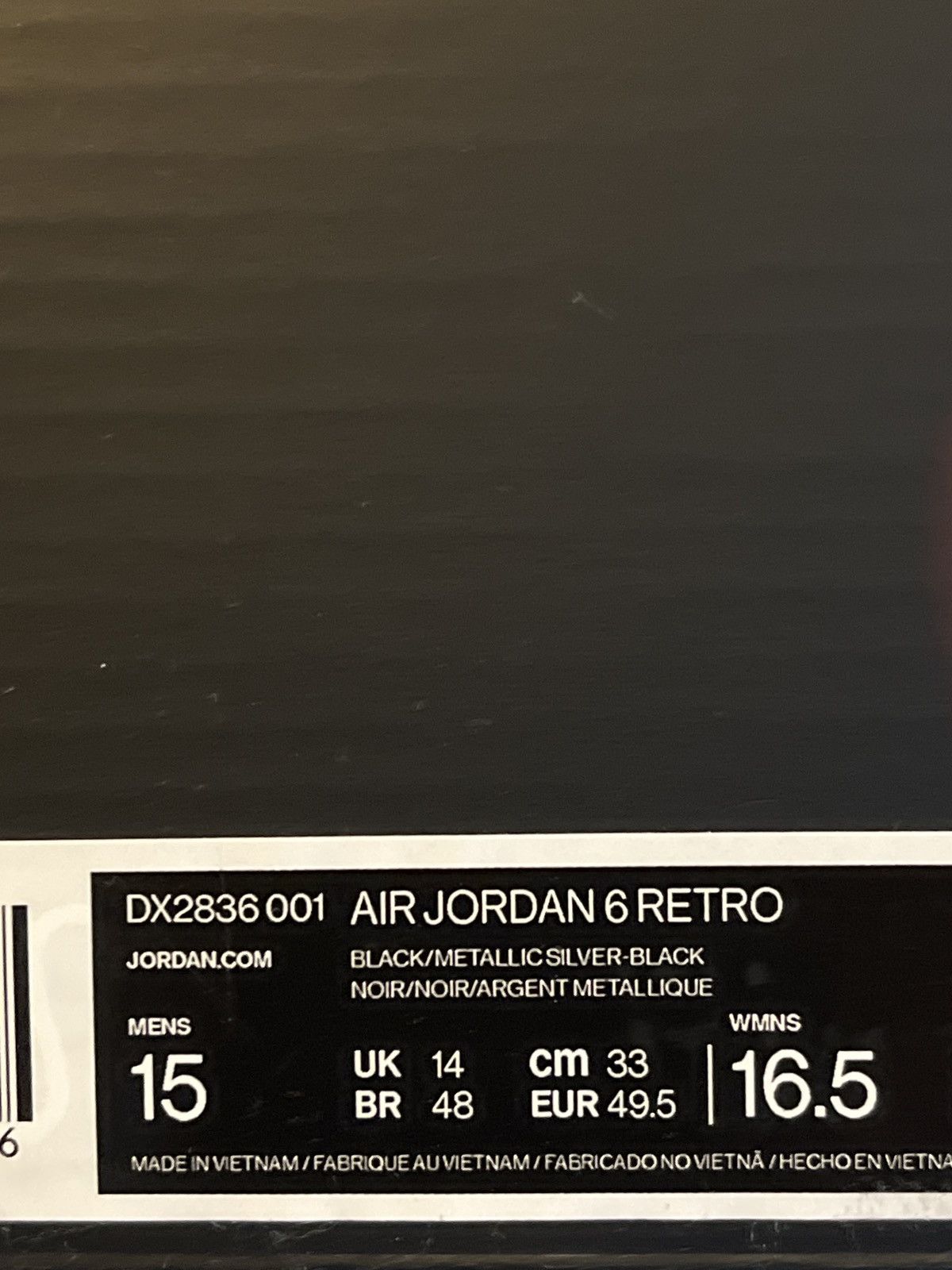 Jordan Brand Jordan 6 retro chrome Size US 15 / EU 48 - 6 Thumbnail