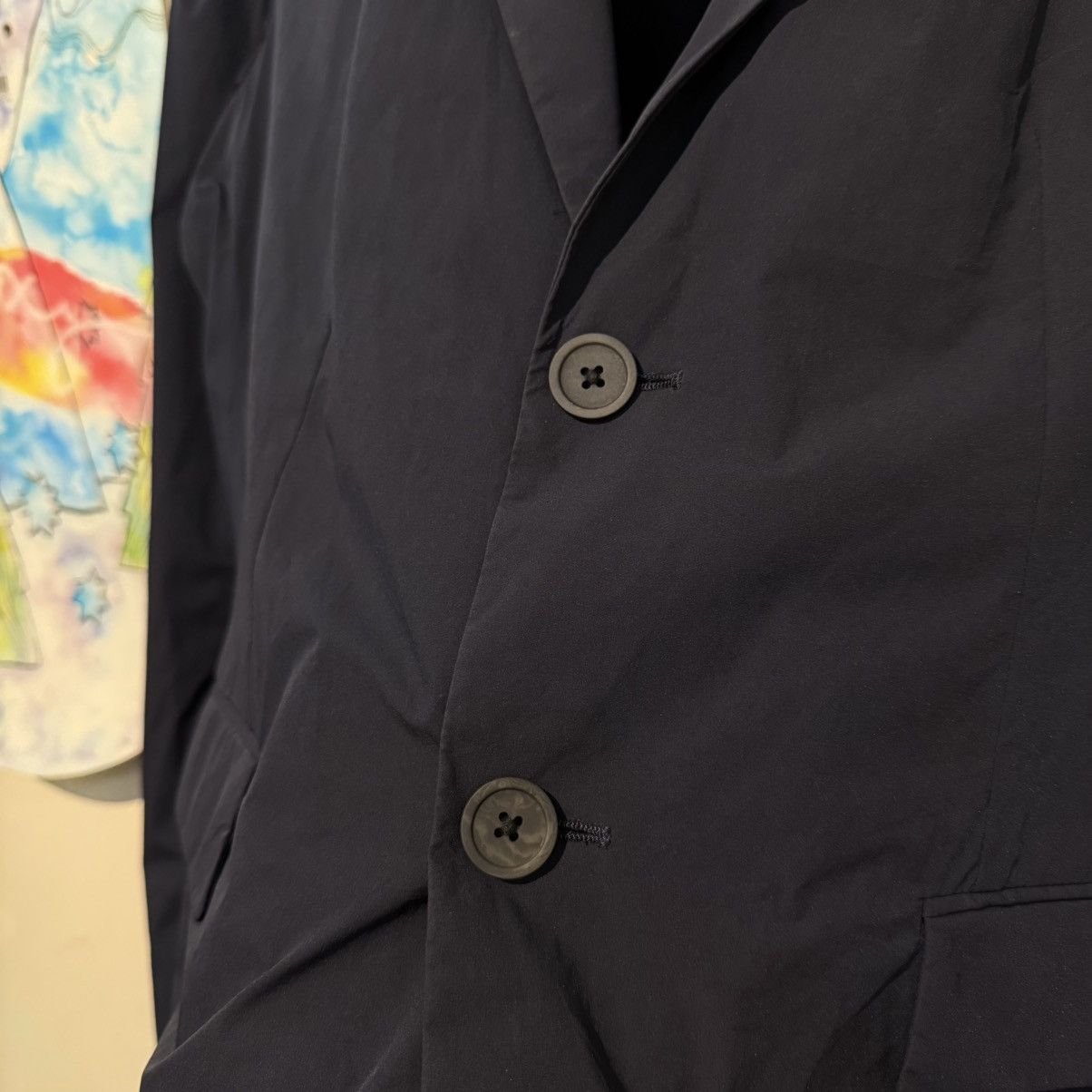 Emporio Armani Emporio Armani Travel Essentials Single-brested blazer Size 52R - 3 Thumbnail