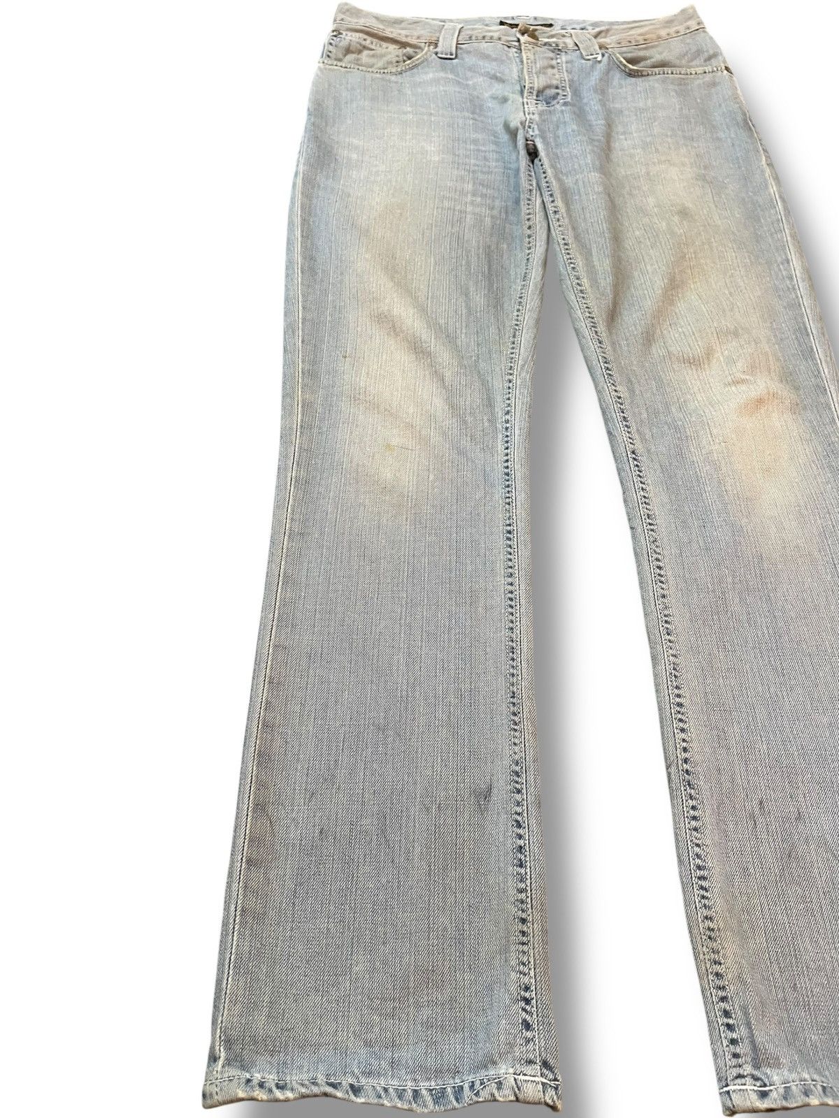 Nudie Jeans Vintage Nudie Faded Button Fly Denim Size US 31 - 3 Thumbnail