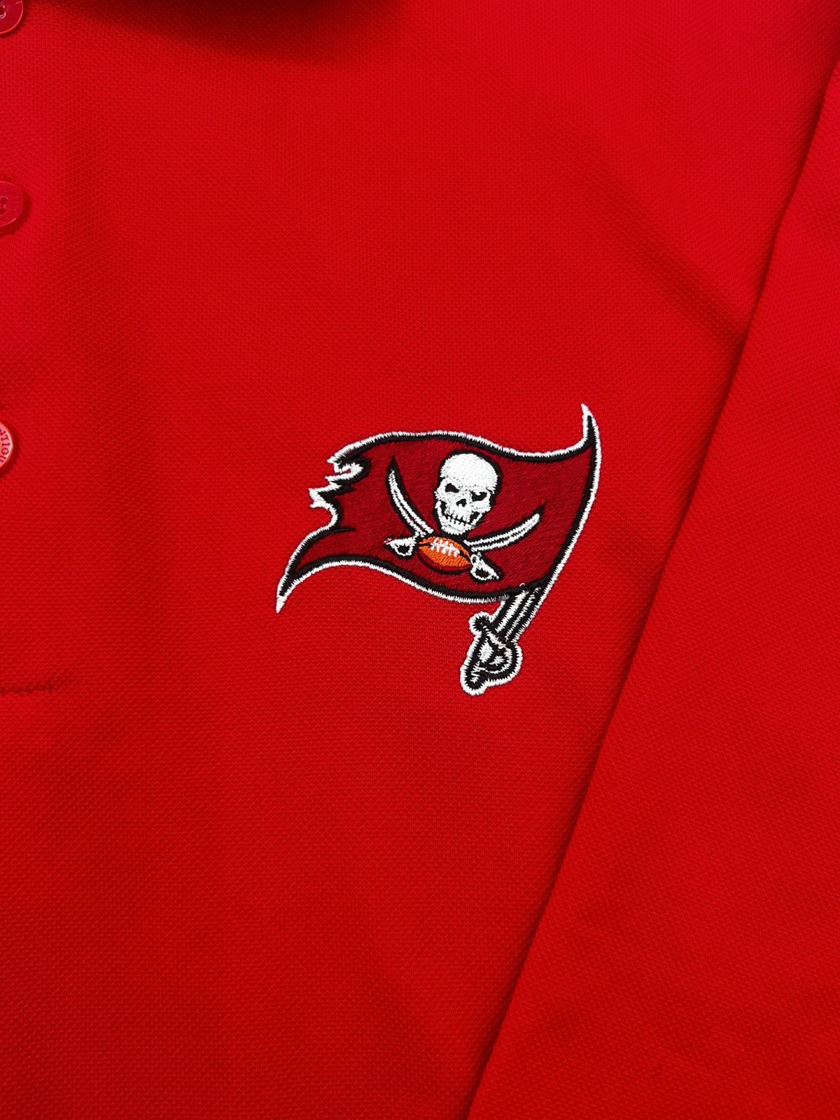Antigua Antigua Men’s Tampa Bay Buccaneers NFL Red Polo Extra Light Size US M / EU 48-50 / 2 - 2 Thumbnail