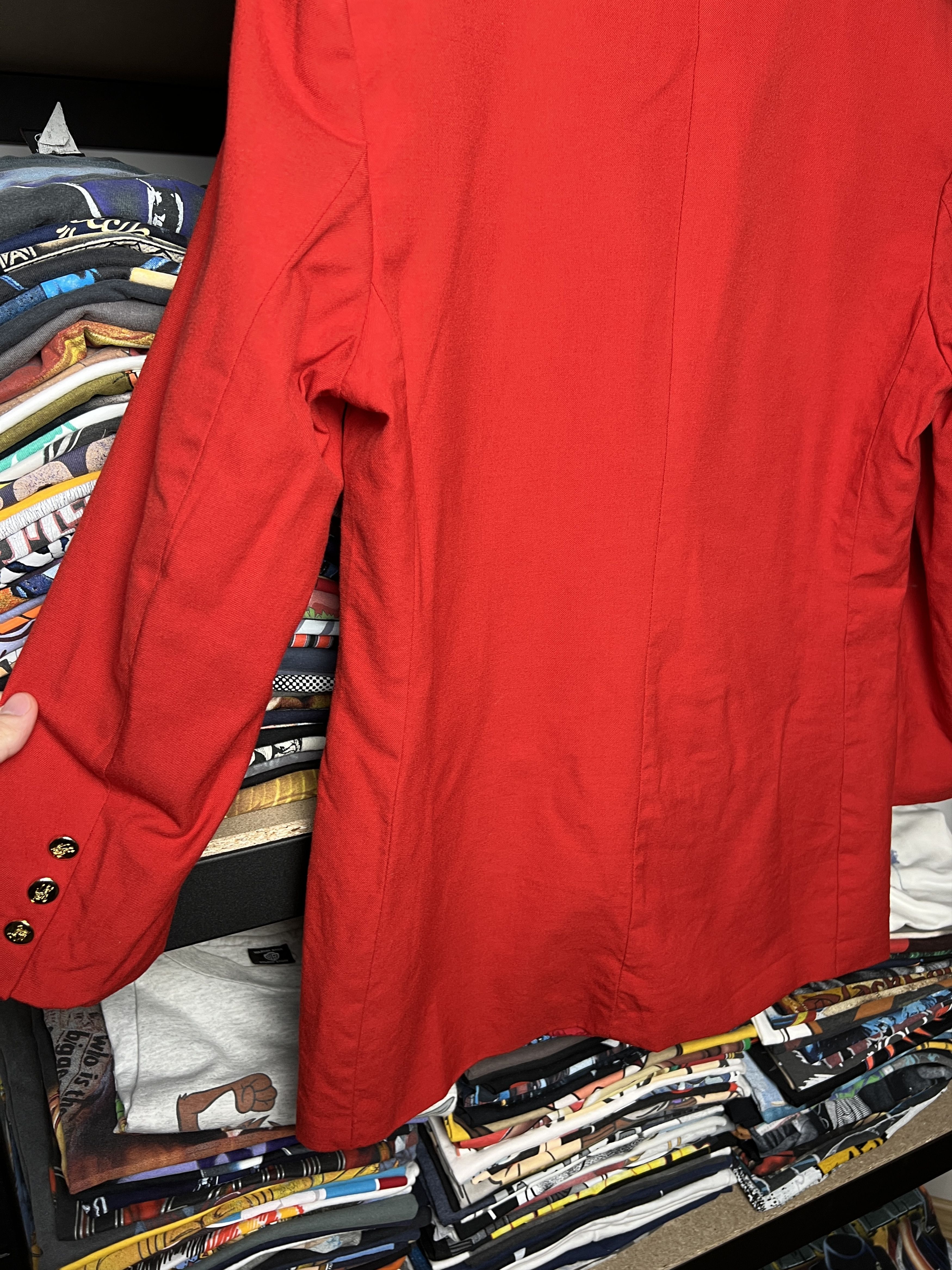 Burberry Burberry's Vintage 90s Blazer Coat size 12R Size L / US 10 / IT 46 - 20 Thumbnail