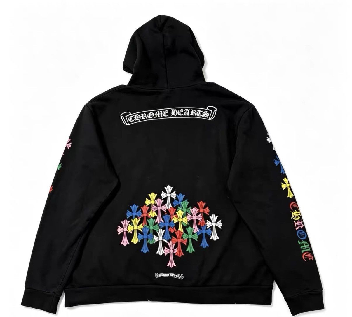 Chrome Hearts × Vintage 90s Chrome Hearts Zip Hoodie | Grailed
