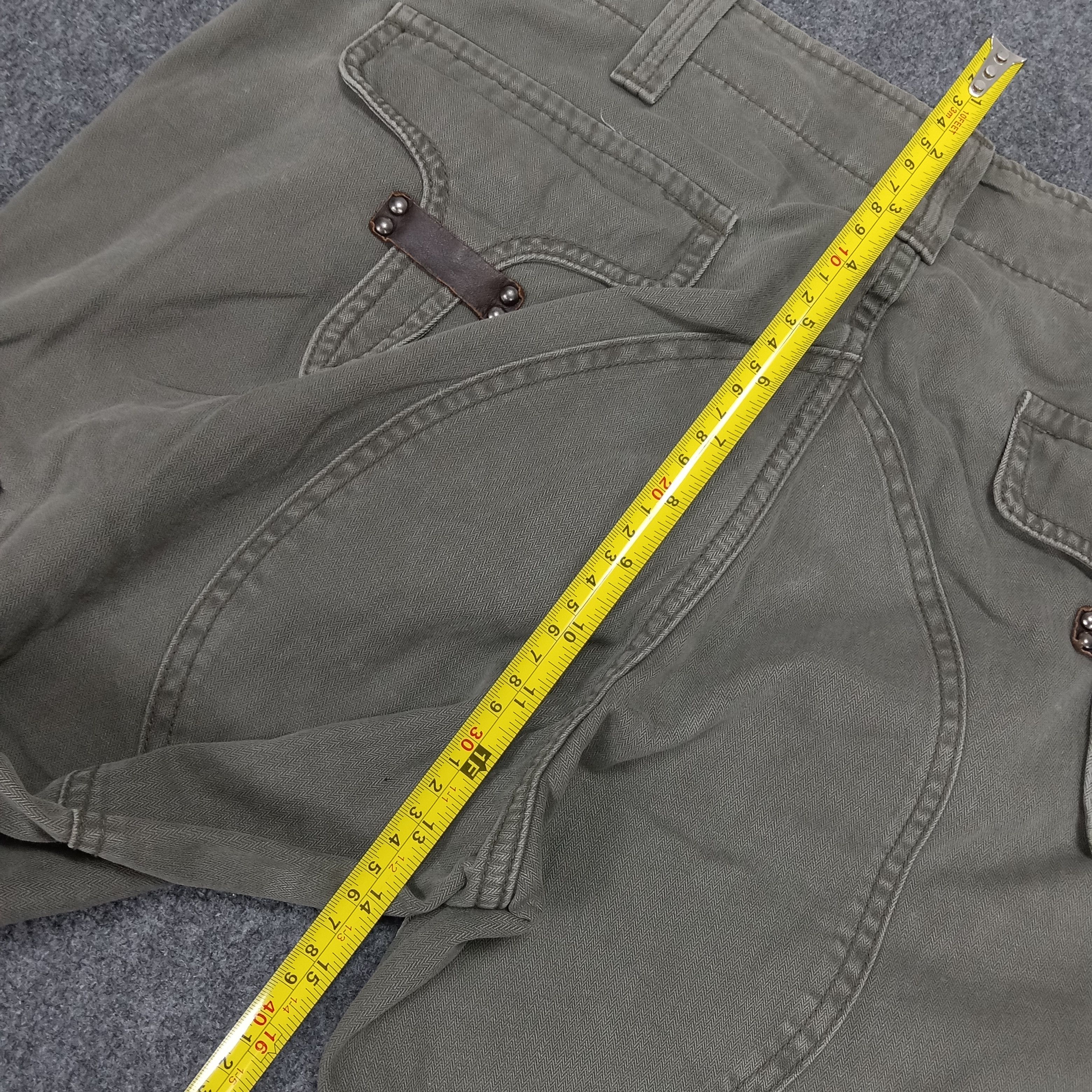 Alpha Industries × Vintage Alpha Industries Military Style Cargo Pants Size US 35 - 11 Thumbnail