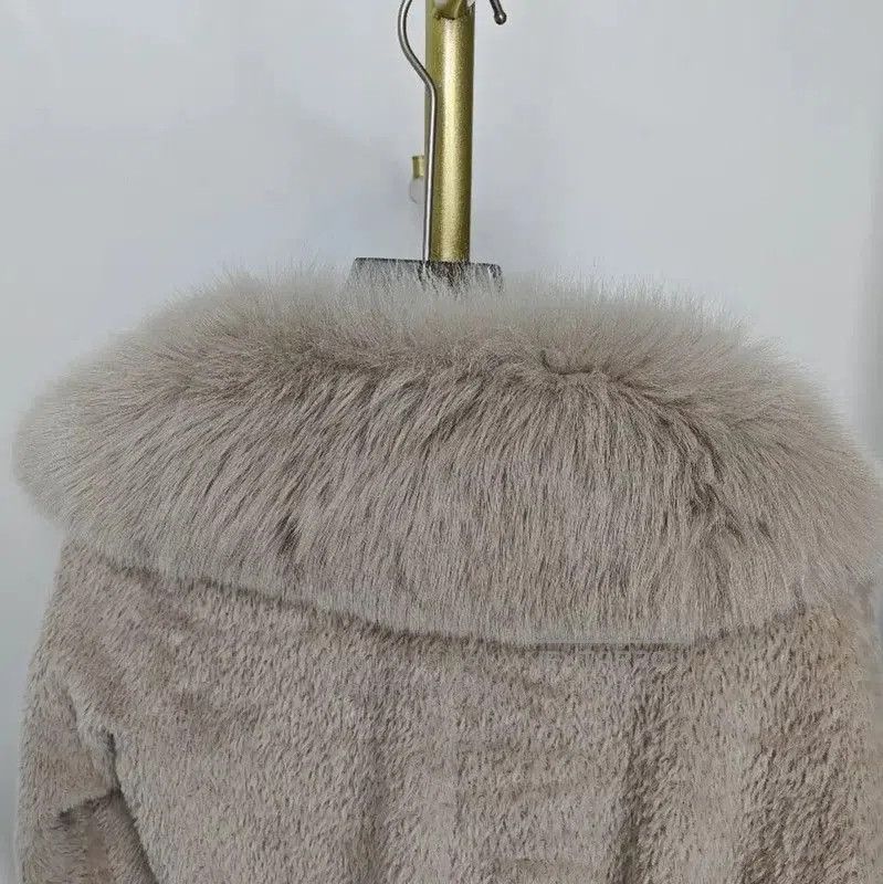 Max Mara MaxMara Light Gray Alpaca Wool Overcoat . Size S / US 4 / IT 40 - 4 Thumbnail