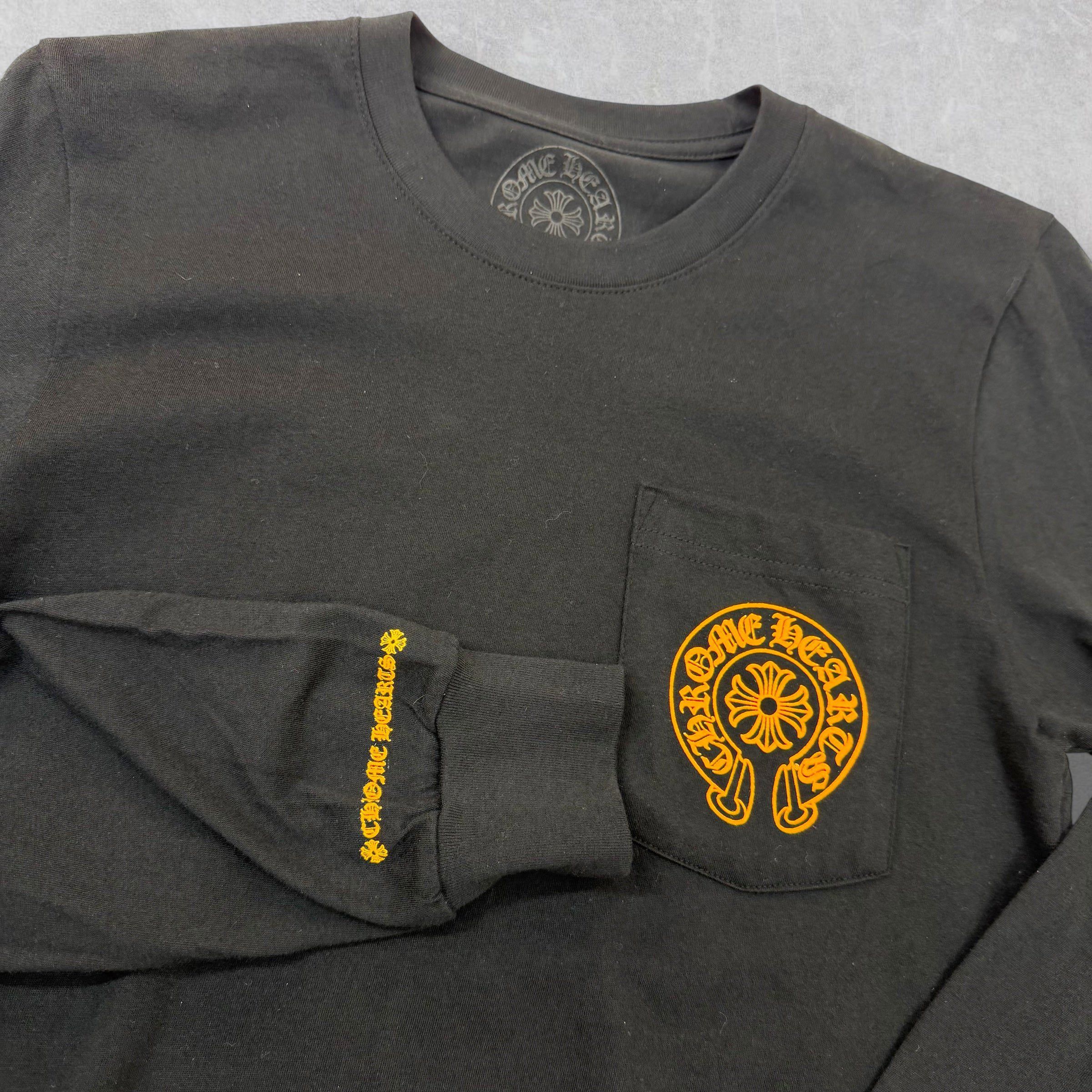 Chrome Hearts Chrome Hearts Orange Staff Long Sleeve S Size US S / EU 44-46 / 1 - 3 Thumbnail