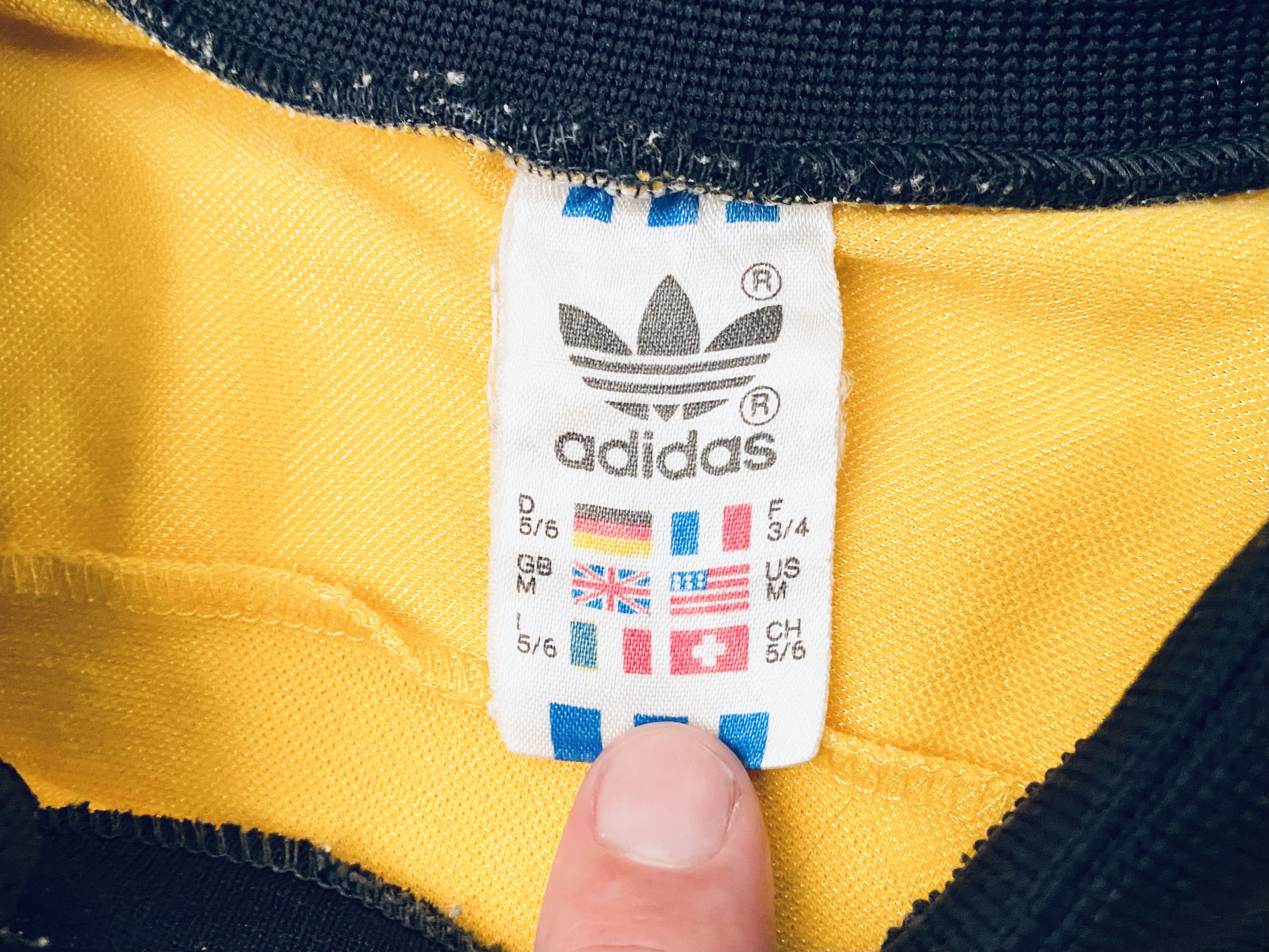 Adidas 1980´s Adidas Vintage Goalkeeper Template Football Shirt Size US M / EU 48-50 / 2 - 10 Thumbnail