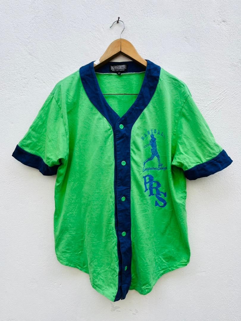 Japanese Brand × Vintage Vintage Pract Studio Baseball Championship Hip Hop Style Size US L / EU 52-54 / 3 - 1 Thumbnail