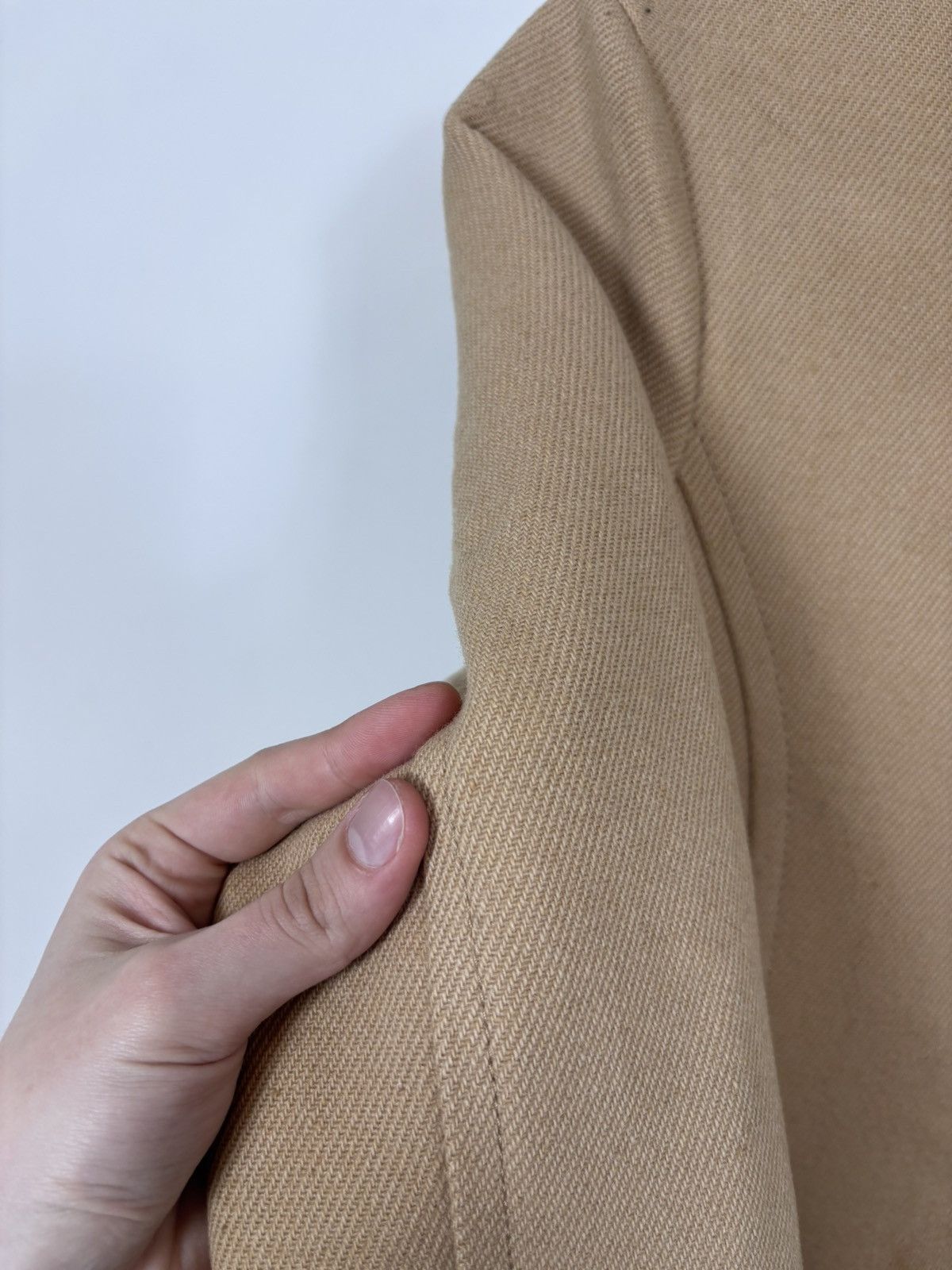 Burberry Burberry Blue Label Women’s Vintage Camel Wool Blend Jacket Size S / US 4 / IT 40 - 13 Thumbnail