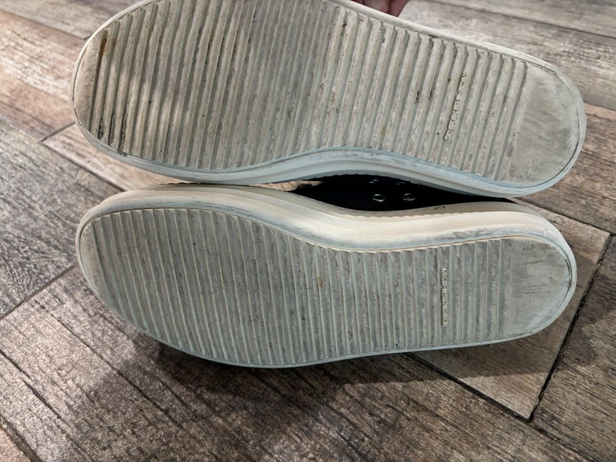Rick Owens Drkshdw Black Nylon Low Ramones Size US 8 / EU 41 - 4 Thumbnail