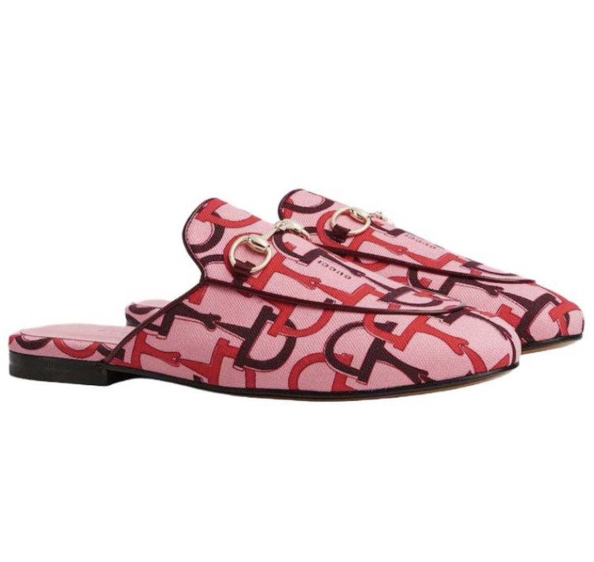 Gucci Gucci Horsebit Closed Tow Slippers Flats Pink Size 35.5 Size US 5.5 / IT 35.5 - 1 Thumbnail