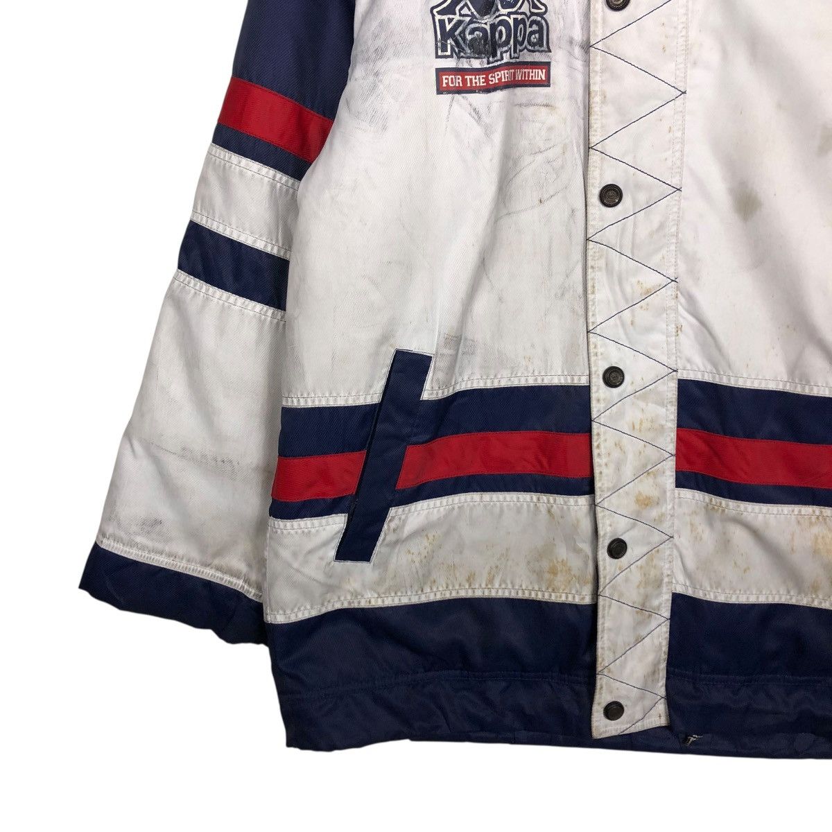 Japanese Brand 🔥VINTAGE SKI JACKET MULTI POCKET UTILITY KAPPA Size US L / EU 52-54 / 3 - 6 Thumbnail