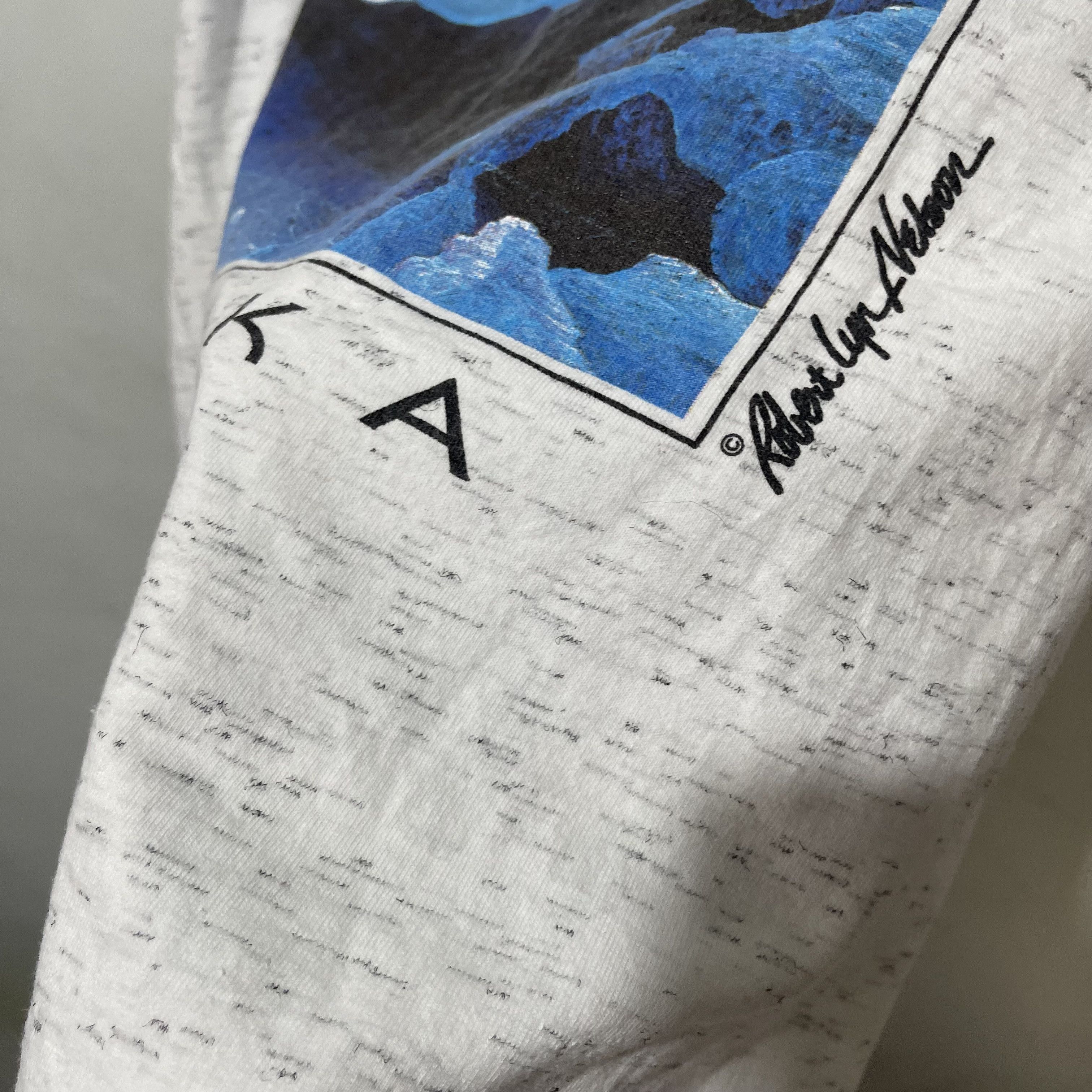 Vintage Vintage 90s Beluga Brothers Alaska T-Shirt Size US L / EU 52-54 / 3 - 3 Thumbnail