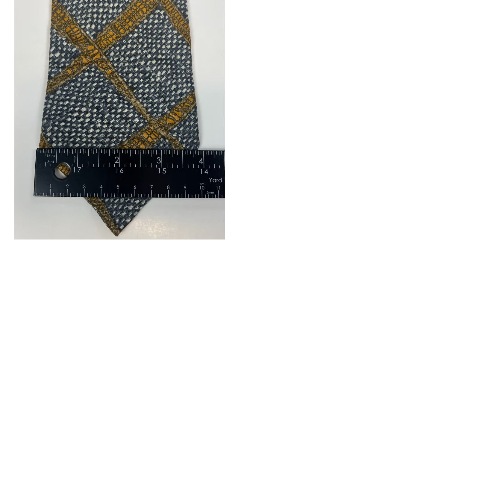 Ermenegildo Zegna Ermenegildo Zegna Silk Tie Geometric Made in Italy Men Tie 57"-60" Wide Multicolor Top Designer Pattern Geometric Mens Silk Tie Size ONE SIZE - 9 Thumbnail