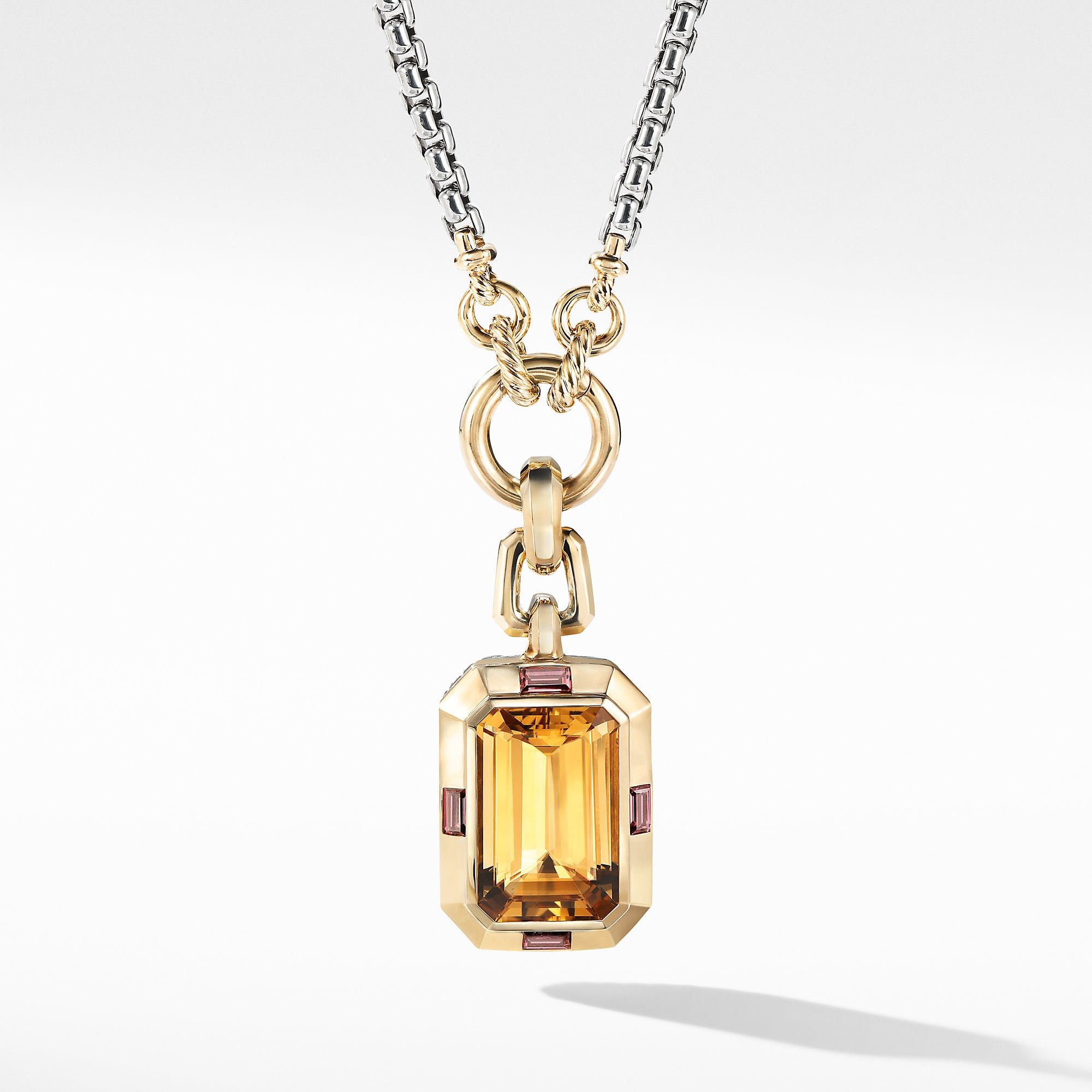 David Yurman o1w1db10525 D14705 Pendant with Citrine and 18K Yellow Gold Size ONE SIZE - 1 Preview