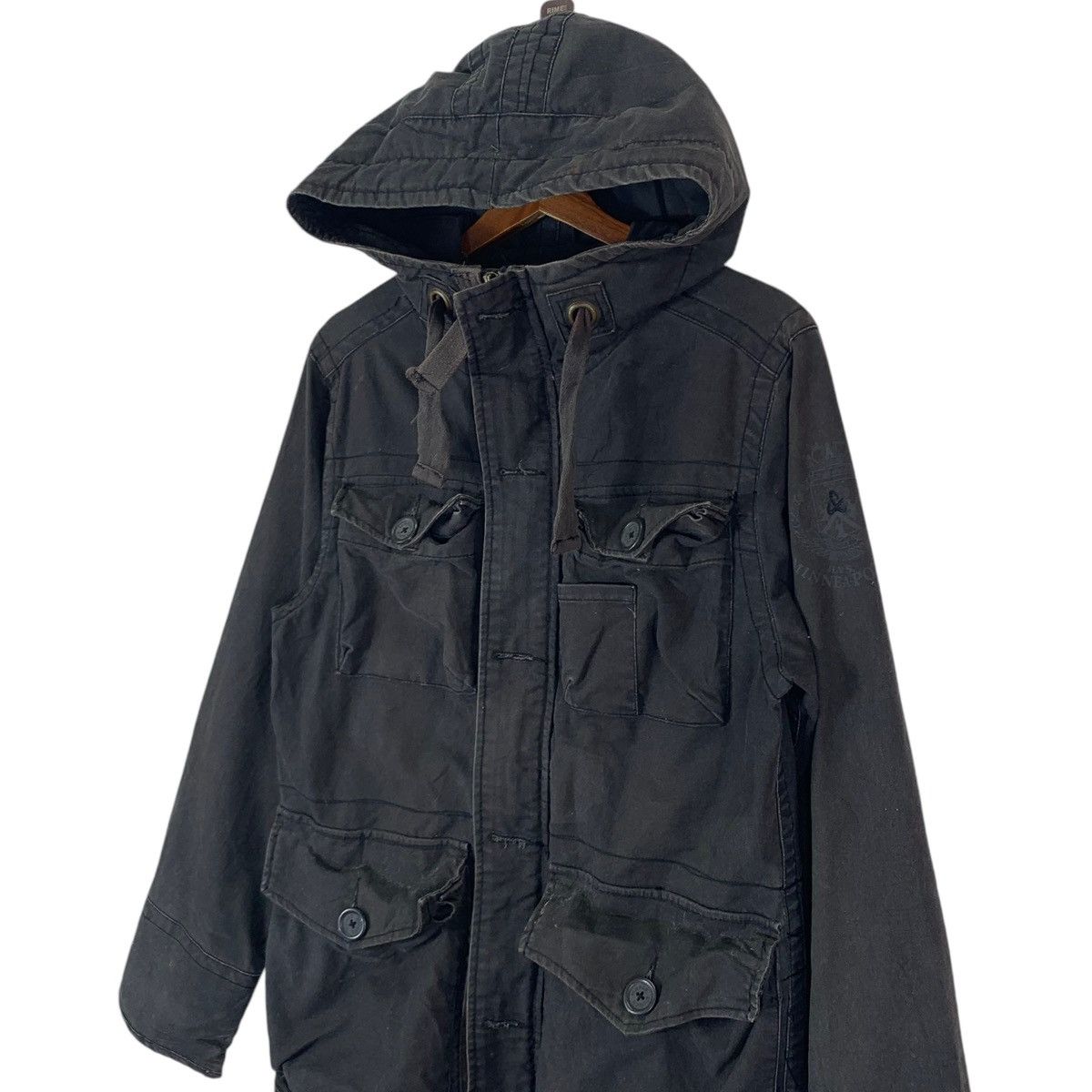 Scotch & Soda 🔥🔥VINTAGE SCOTH AND SODA COMPANY MILITARY HOODIE JACKET Size US S / EU 44-46 / 1 - 3 Thumbnail