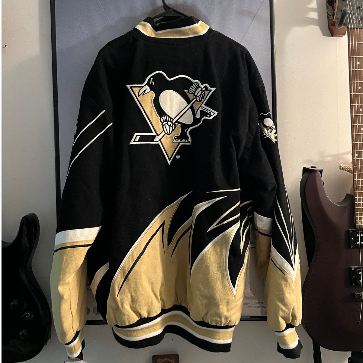 G-III Pittsburgh Penguins G-III Sports Sz XL NHL Snap Jacket XL Size US XXL / EU 58 / 5 - 2 Thumbnail